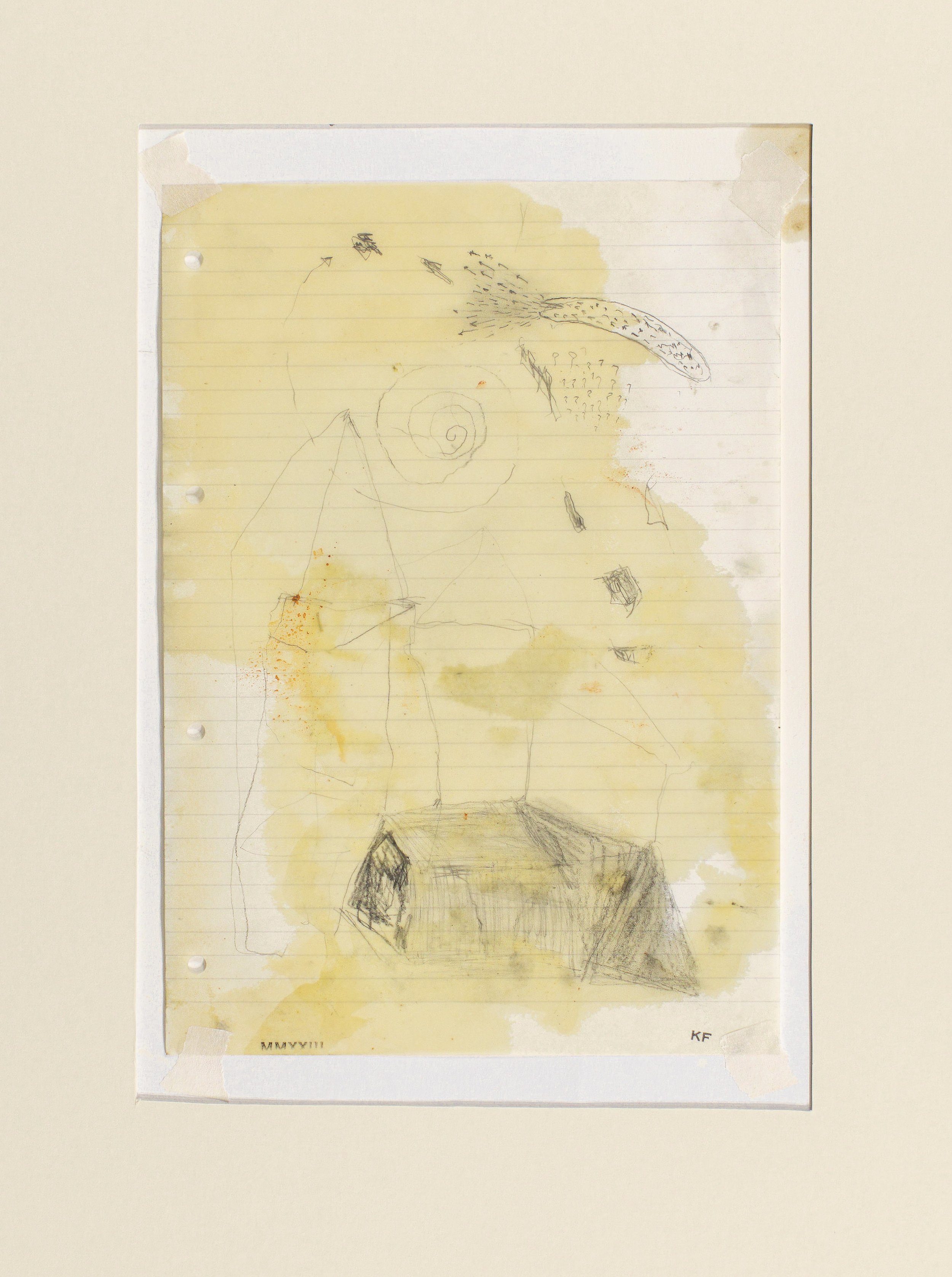 Yellow Sketch 2. 2023