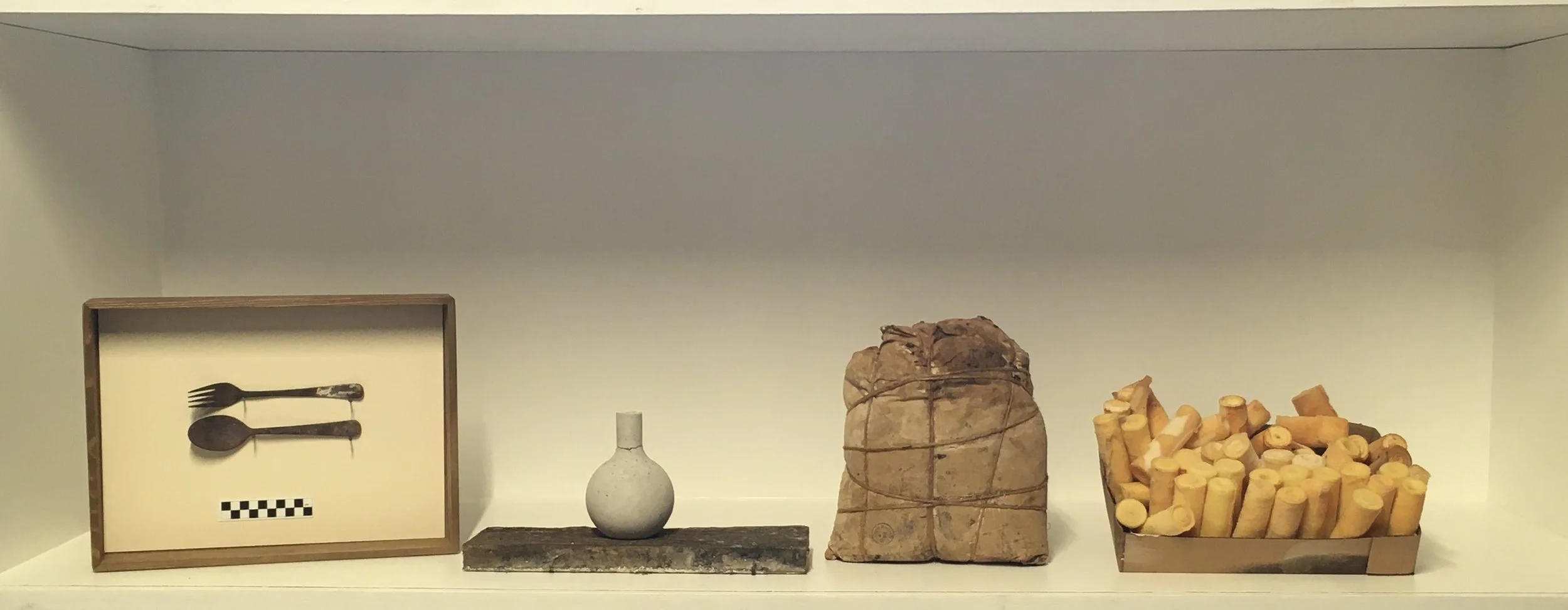 Psalm 2024. Objects in Vitrine.