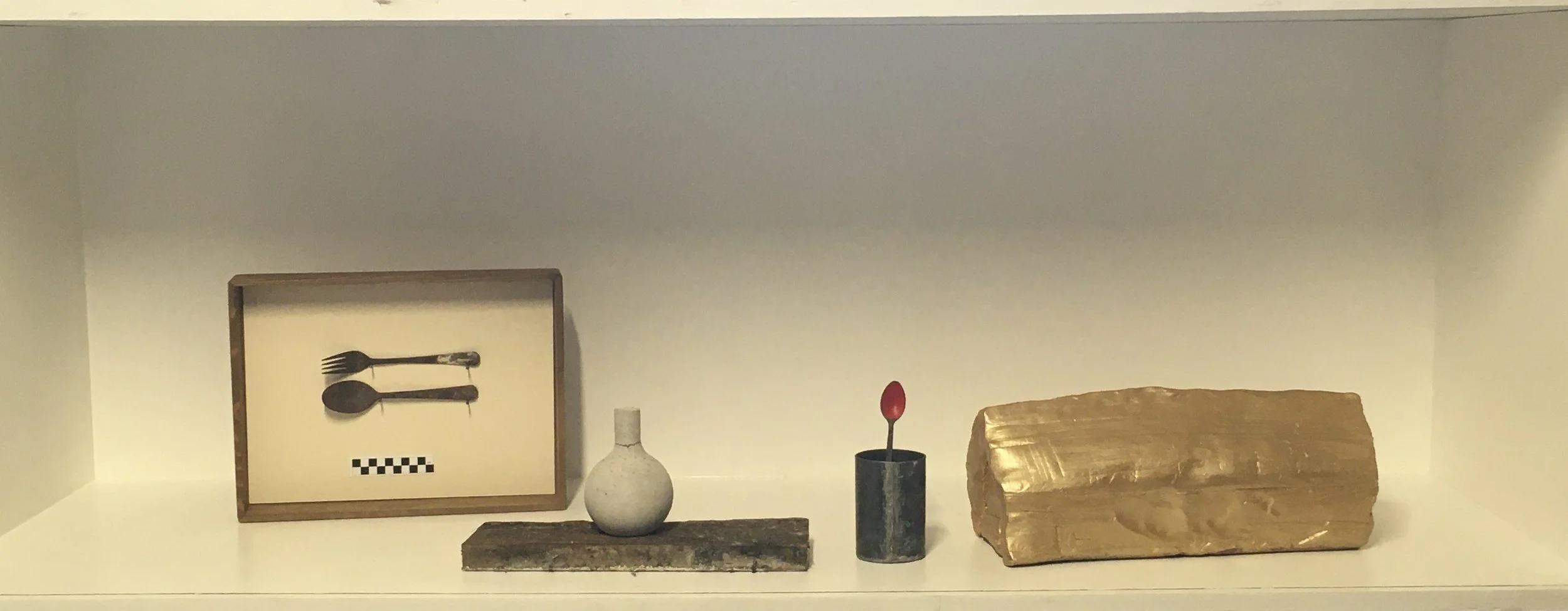 Psalm 2024. Objects in Vitrine.