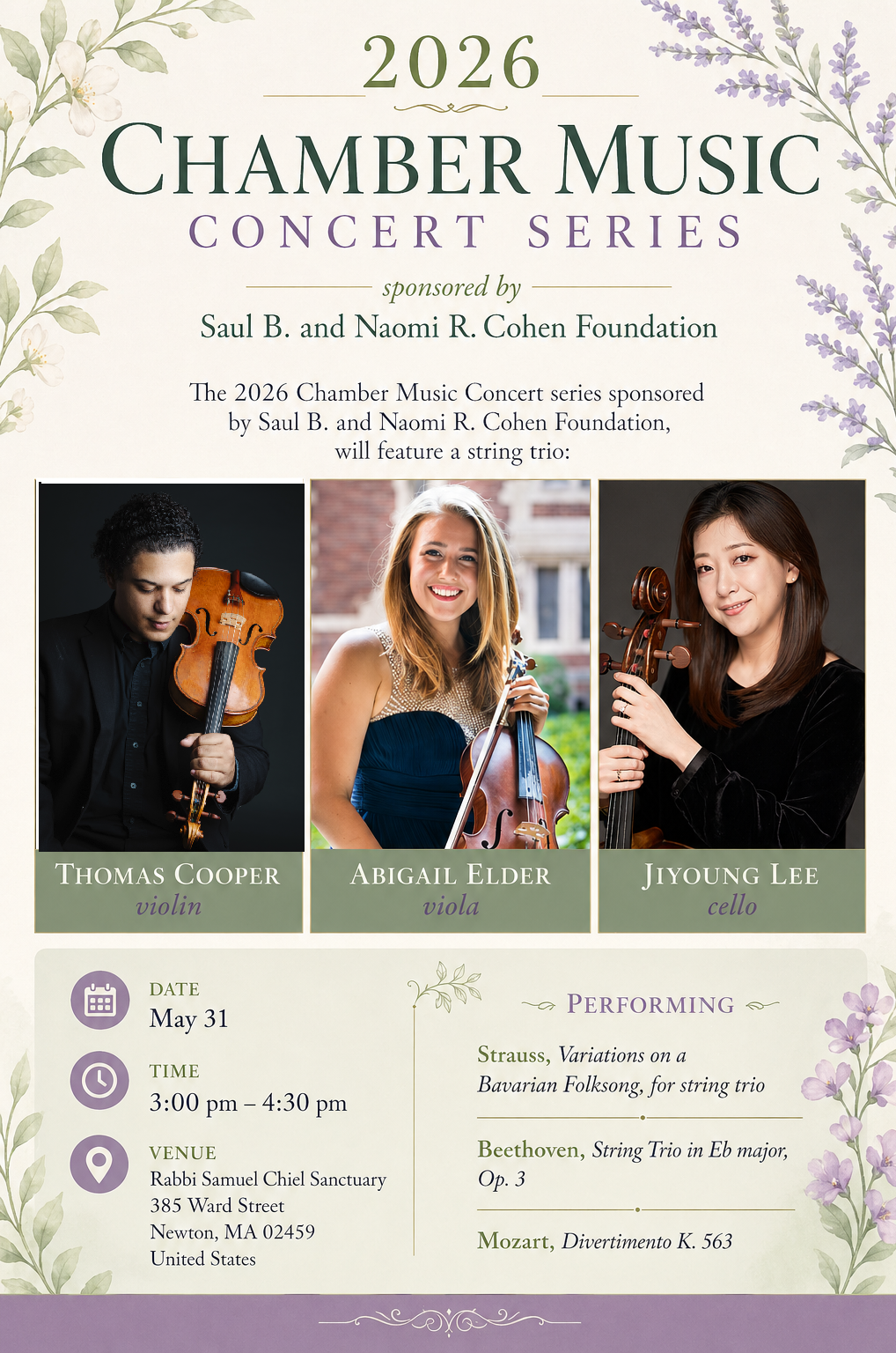 Chamber Music Concert Series 