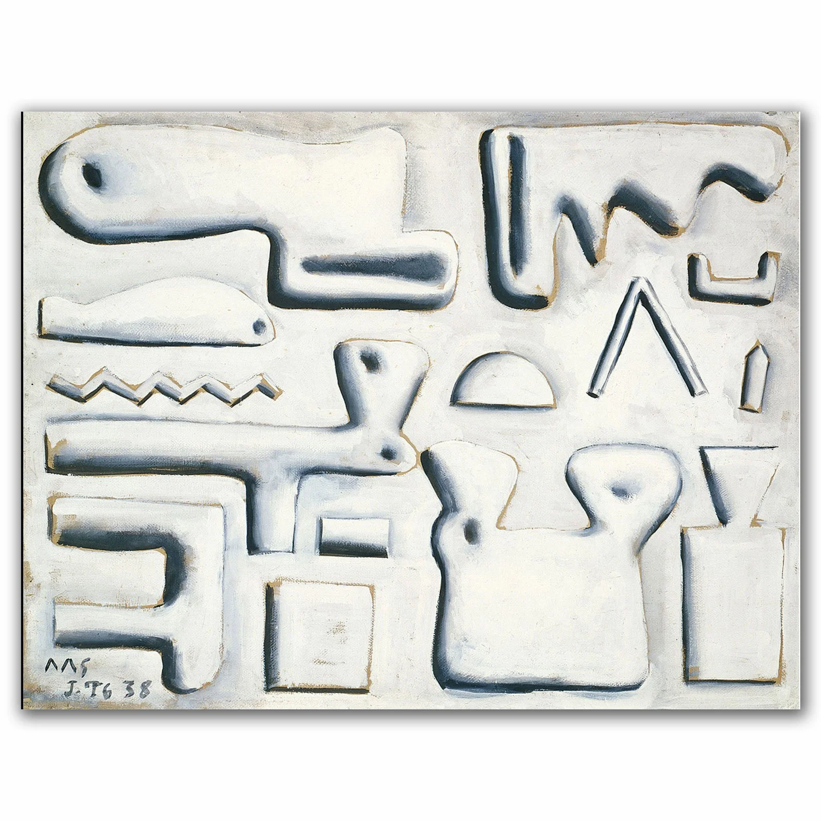 Composition, 1938, Solomon R. Guggenheim Museum, New York.
