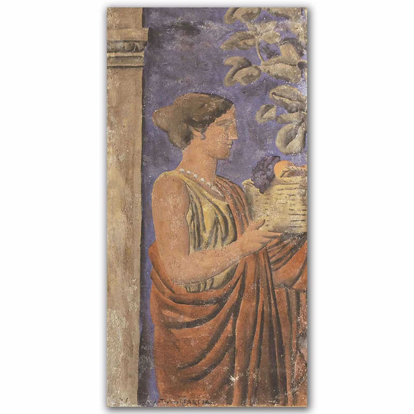 Woman with fruit, 1926, Museo Torres-Garcia, Montevideo.