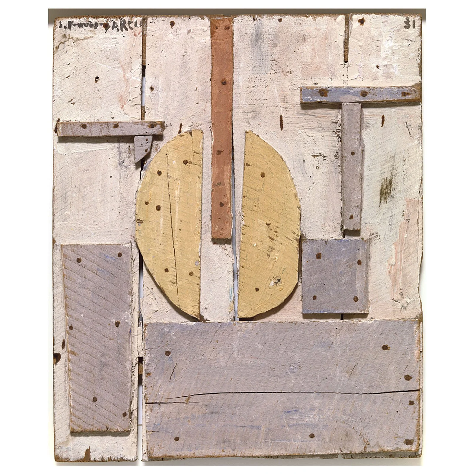 Construction with Curved Forms, 1931, MoMa The Museum of Modern Art, New York.