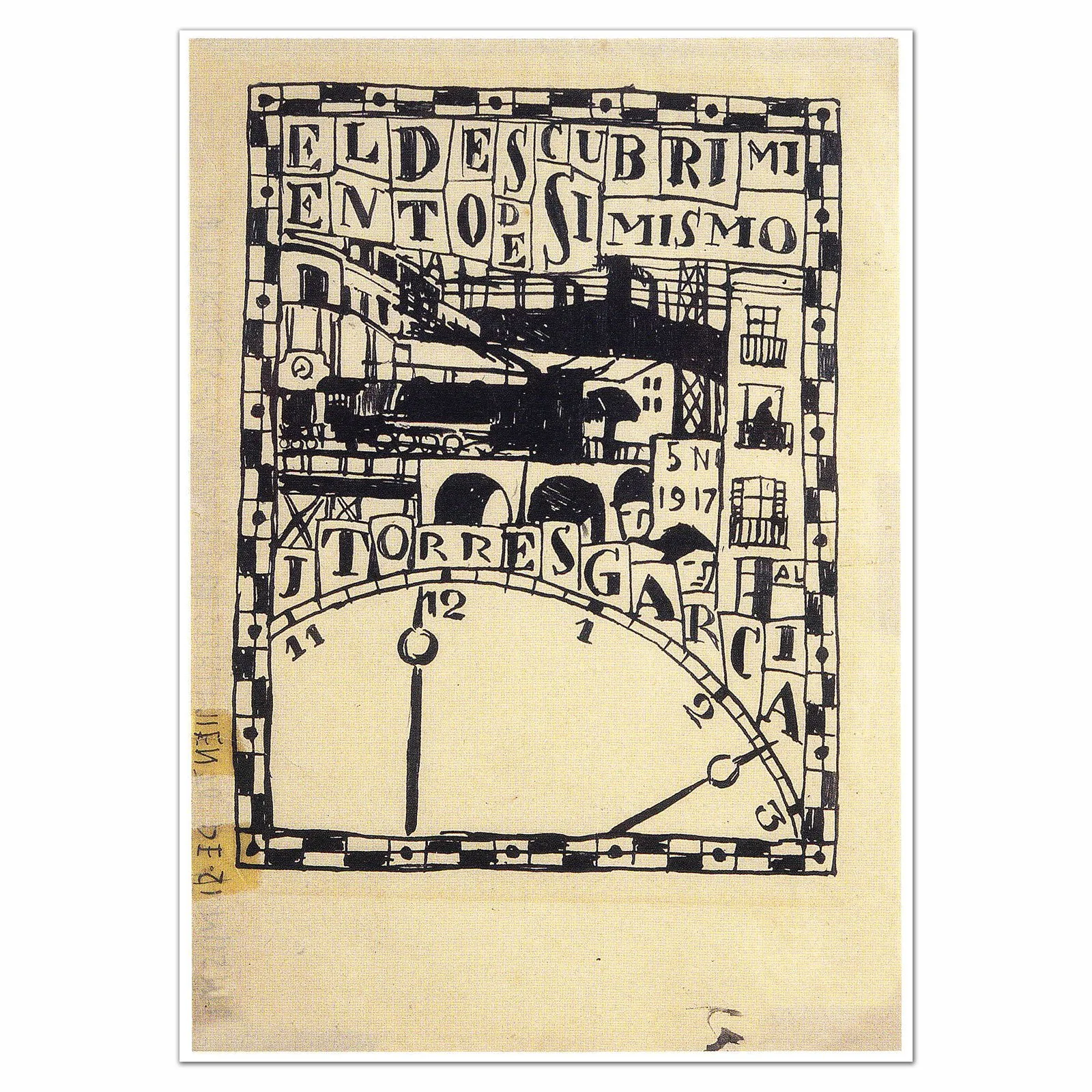 Cover for the novel The discovery of the self, 1917.