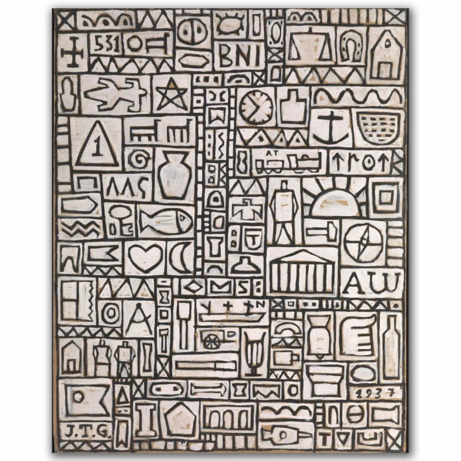 Universal Composition, 1938, The Centre Pompidou, Paris.