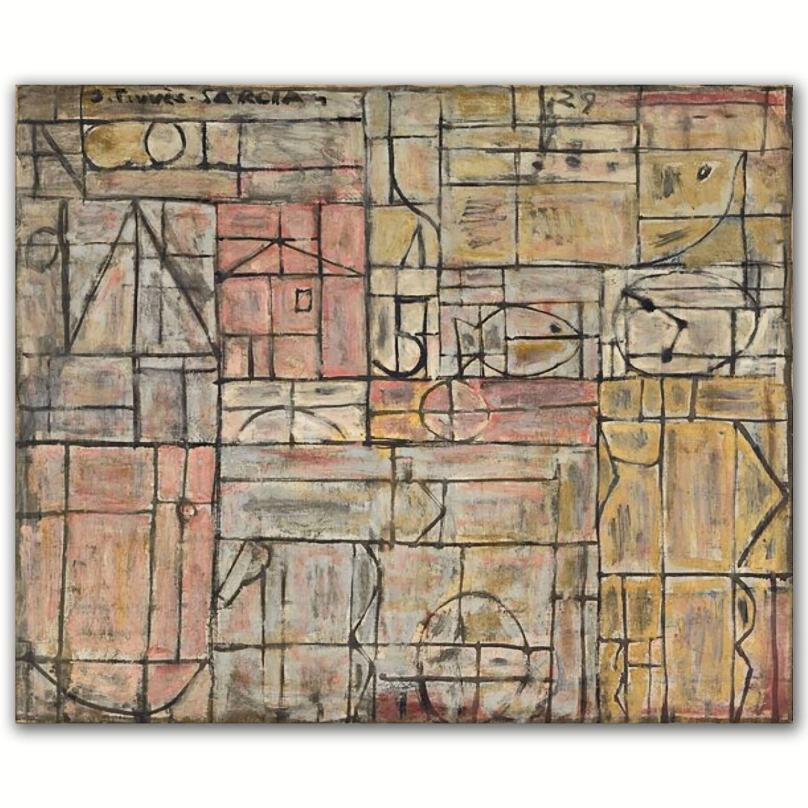 Untitled Composition 1929 National Gallery of Art, Washington D.C.