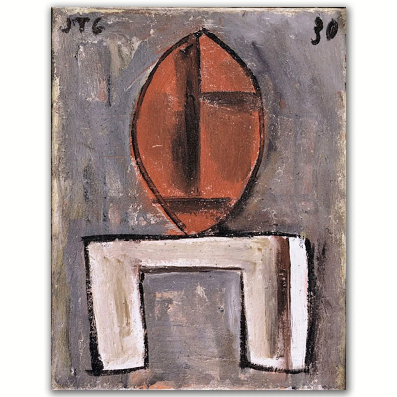 Head, 1930, Philadelphia Museum of Art, Pennsylvania.