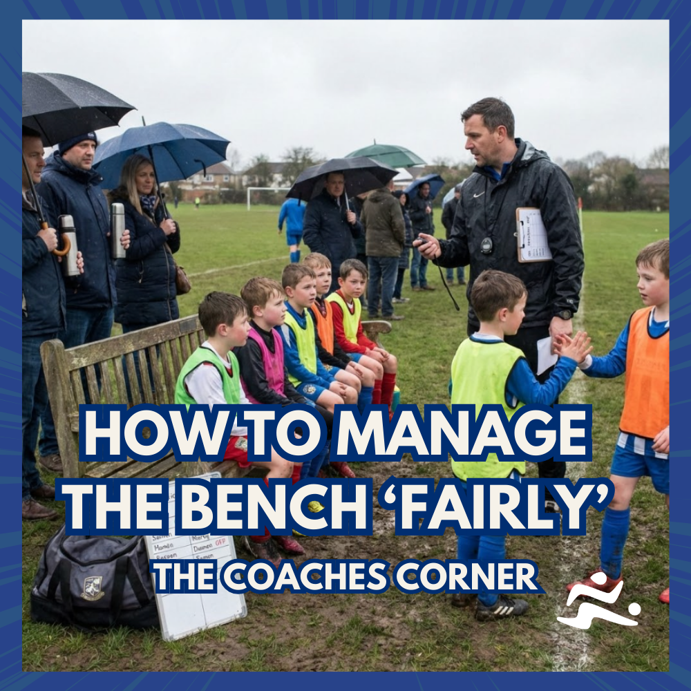 How to Manage the Bench 'Fairly' in Grassroots Football: A Coach's Guide to Equitable Playtime and Player Development