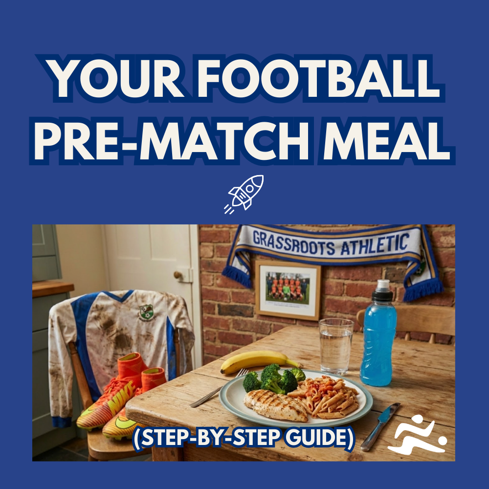 The Ultimate Pre-Match Meal for Grassroots Football Players: Fuel Your Game, Elevate Your Performance