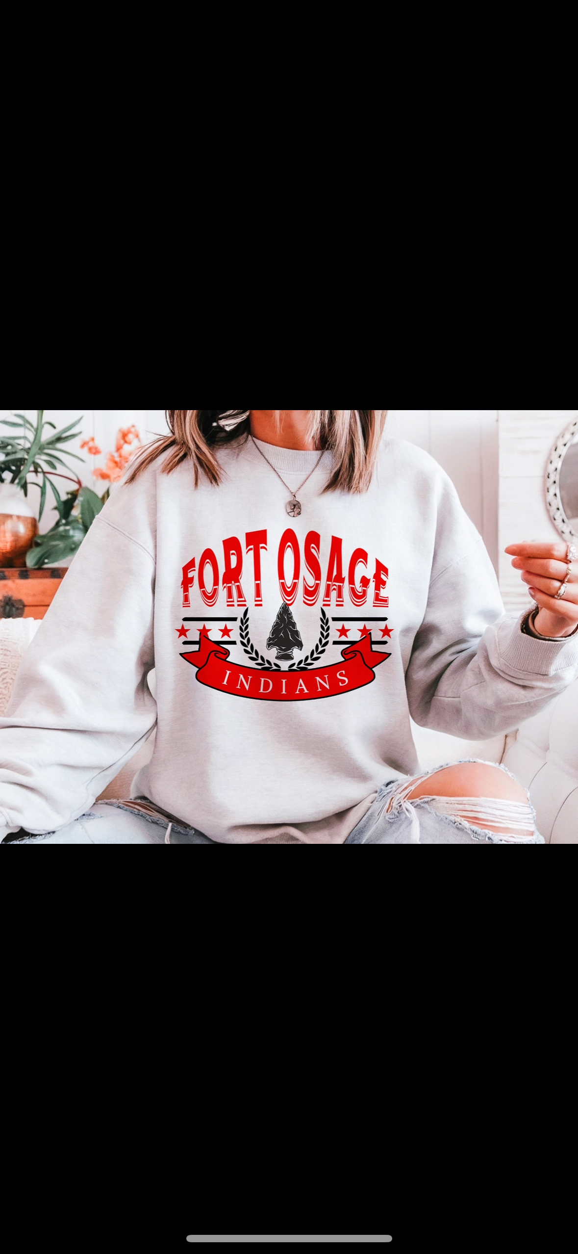 Banner School Spirit ASH Crewneck