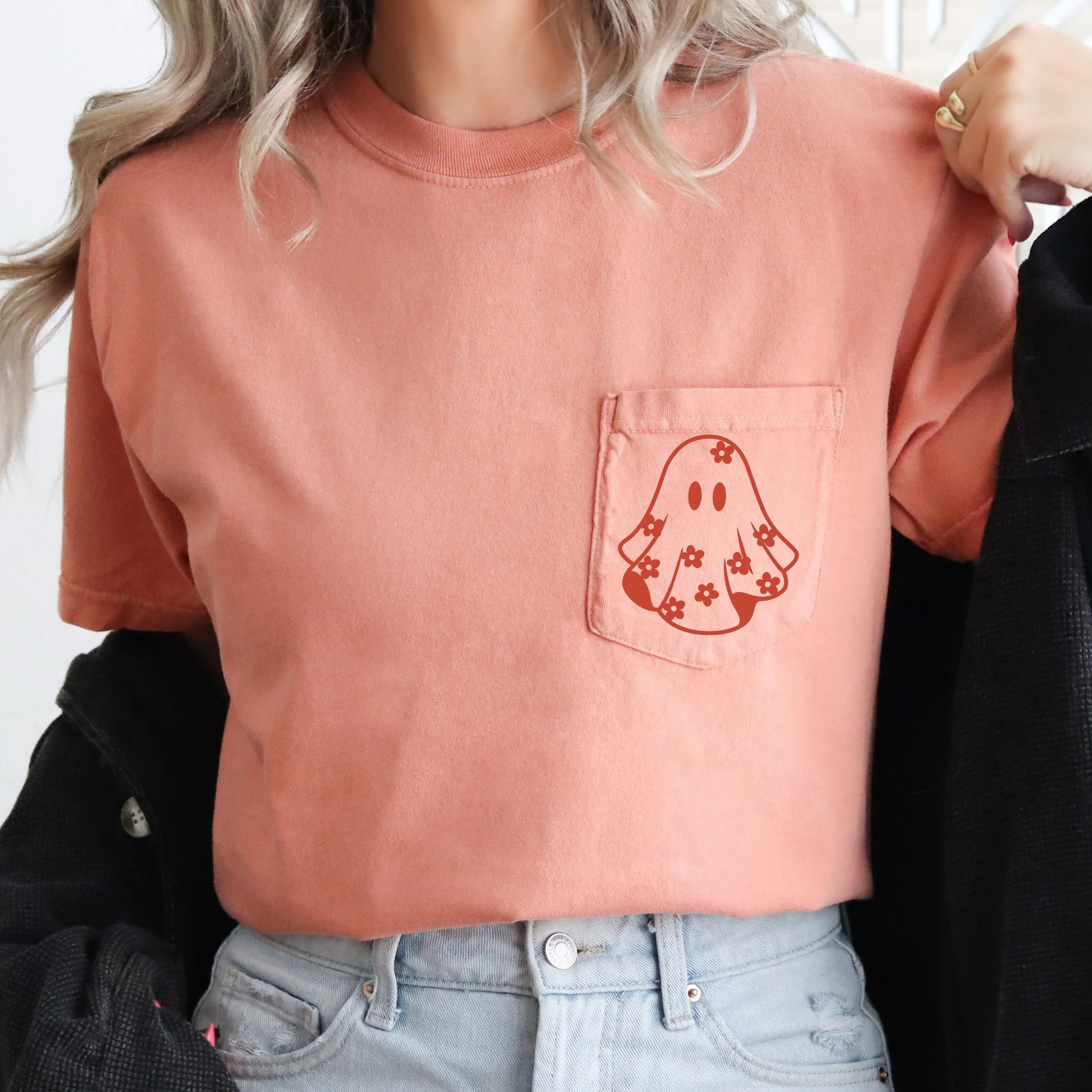 Ghostly Pocket Tee
