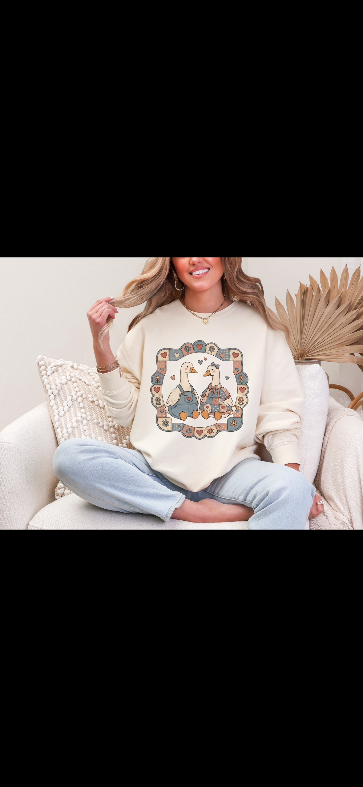 Valentine Granny Goose