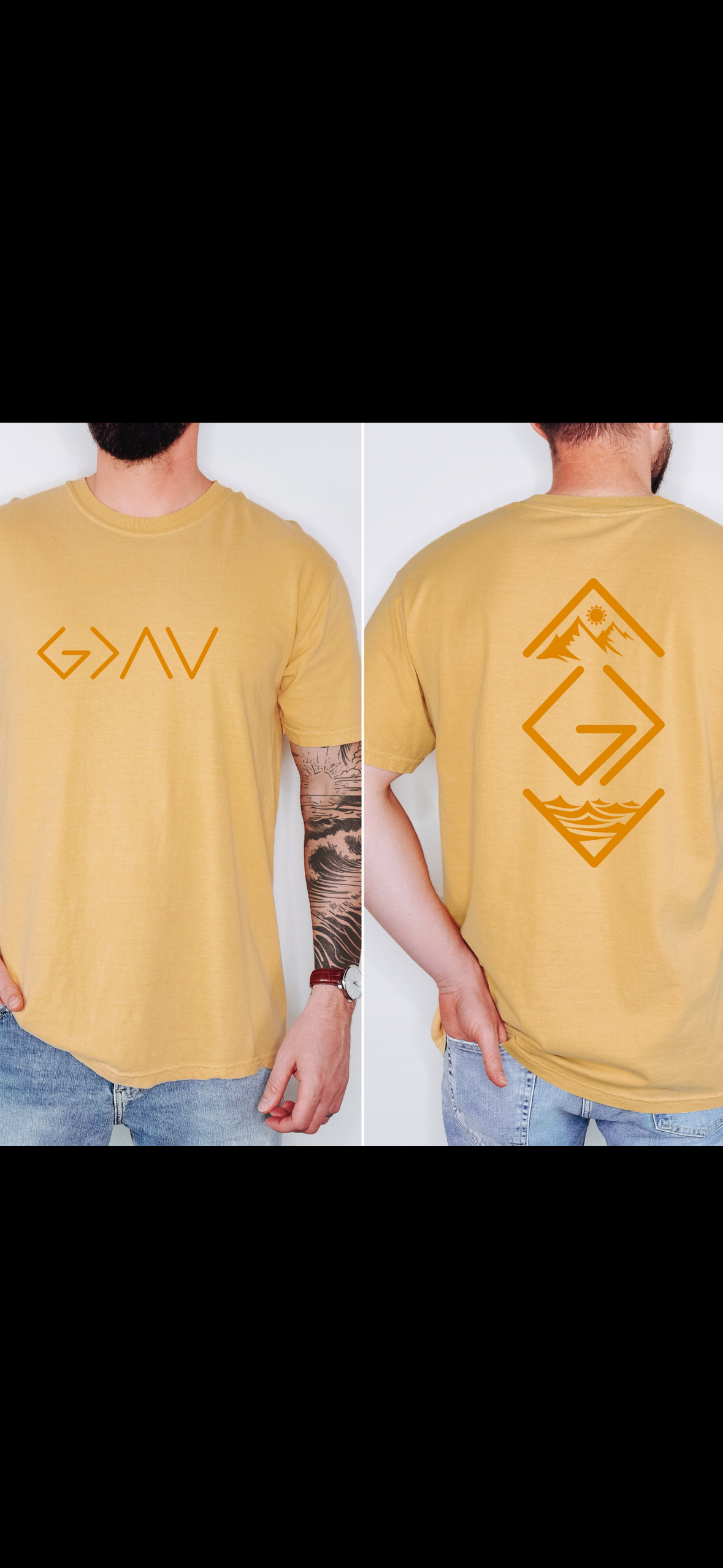 GGHL Front + Back CC tee