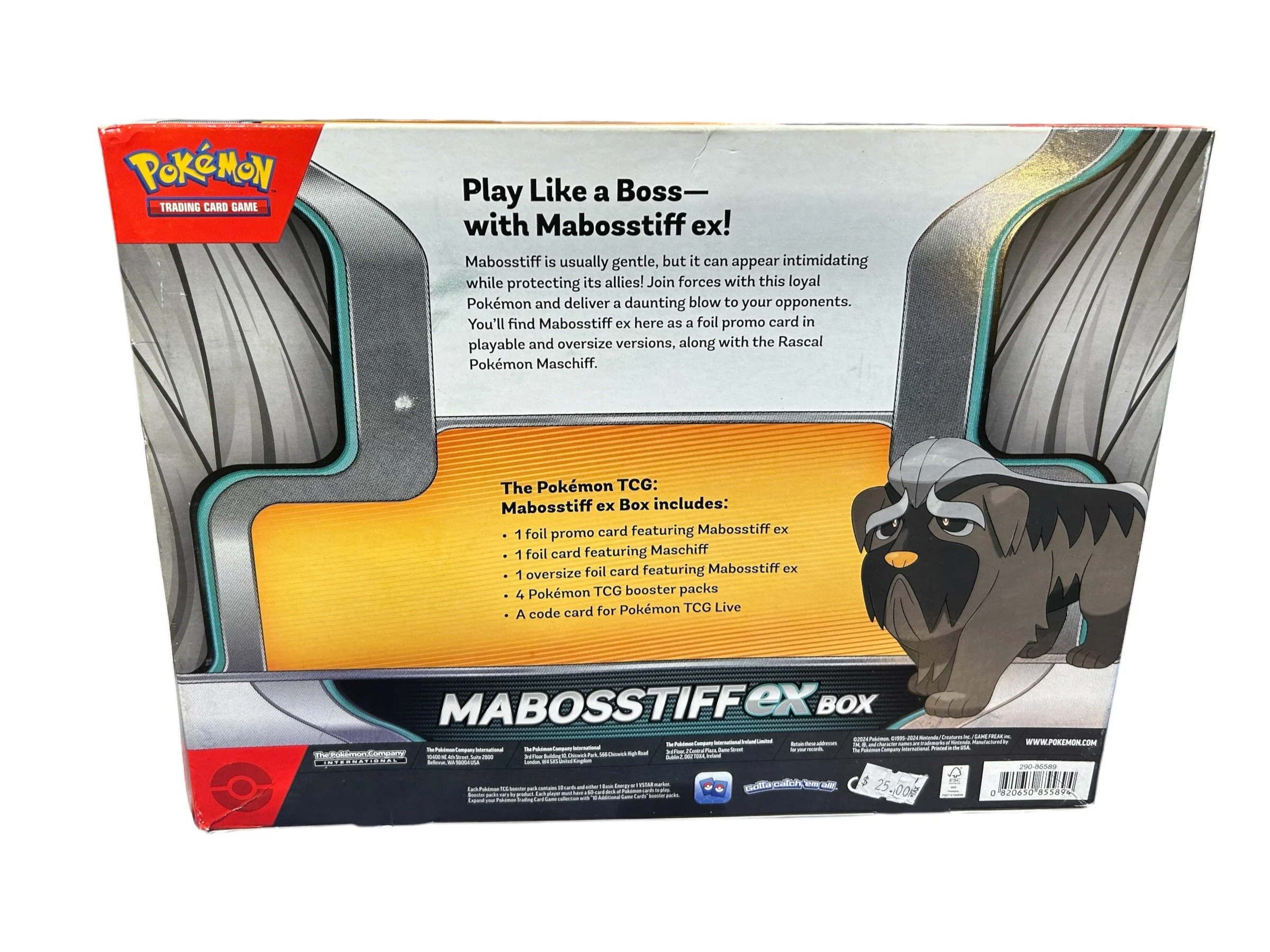 mabosstiff ex box booster packs Acrylic Case - English One Piece Booster Box main image 1