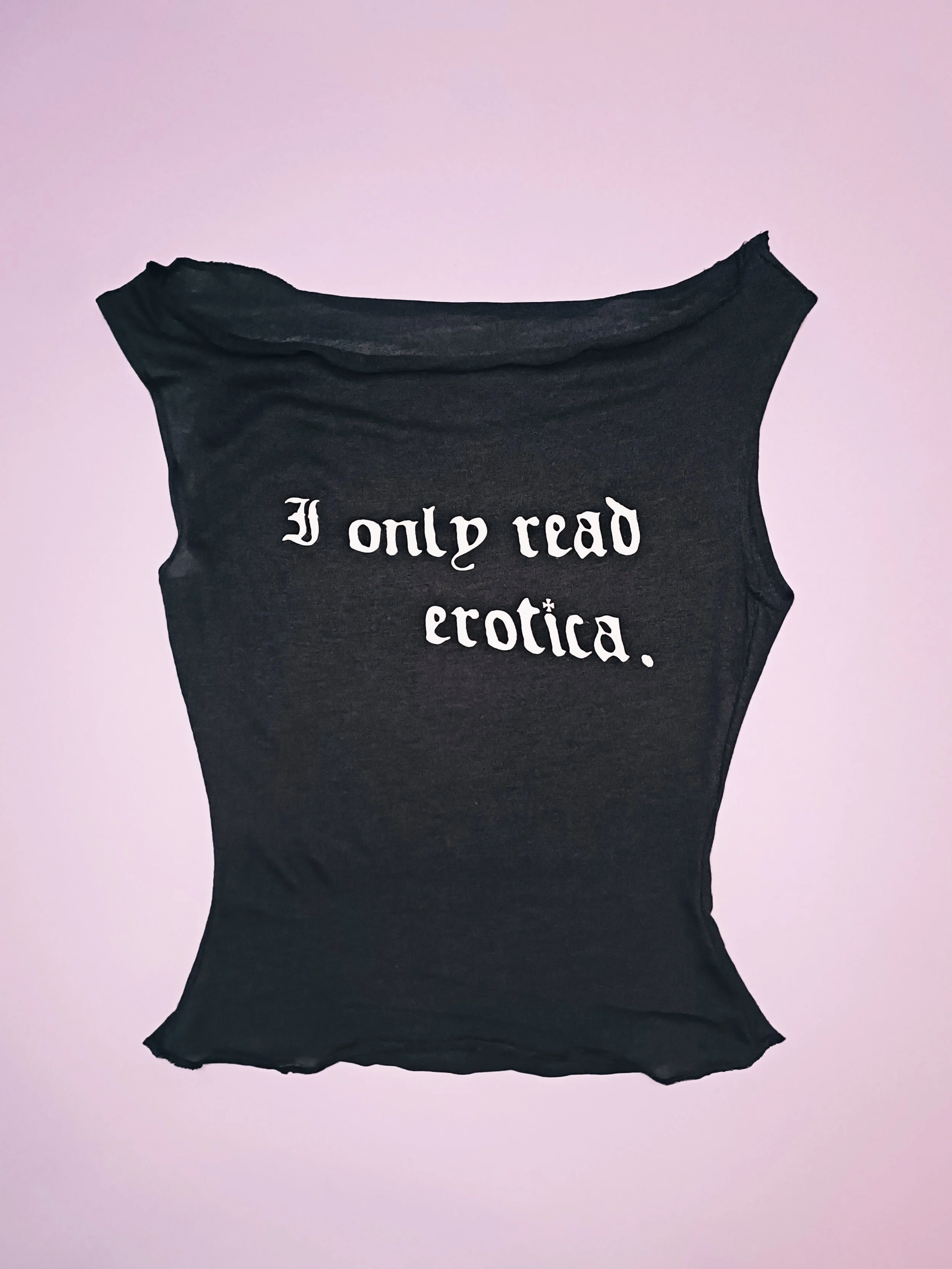 EROTICA TANK BLACK