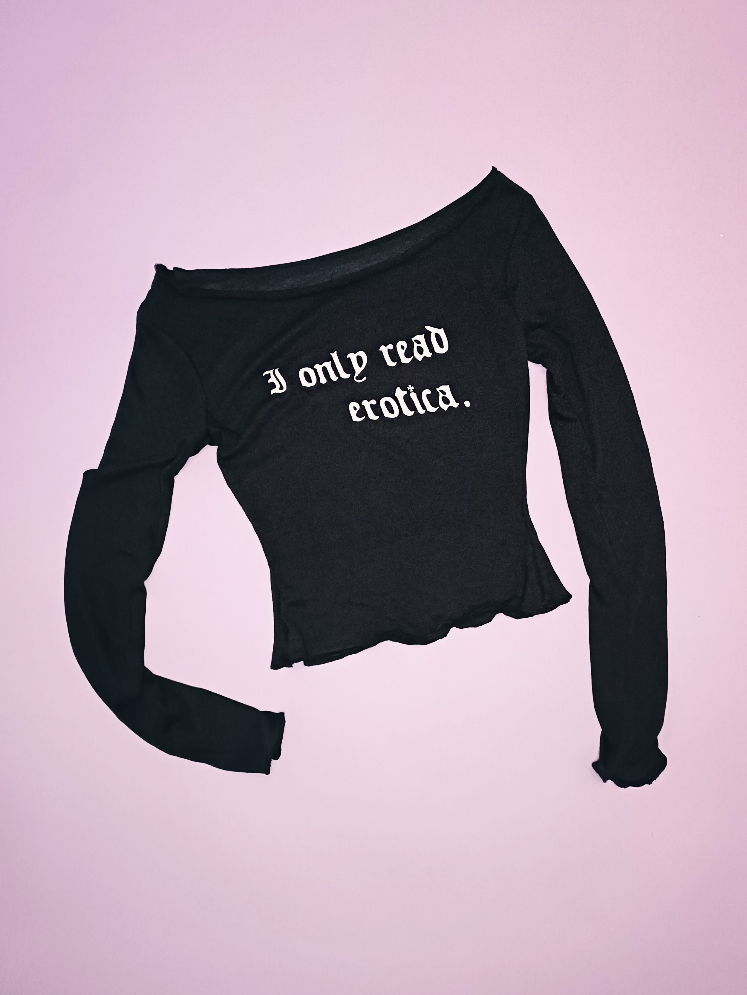 EROTICA LONG SLEEVE BLACK