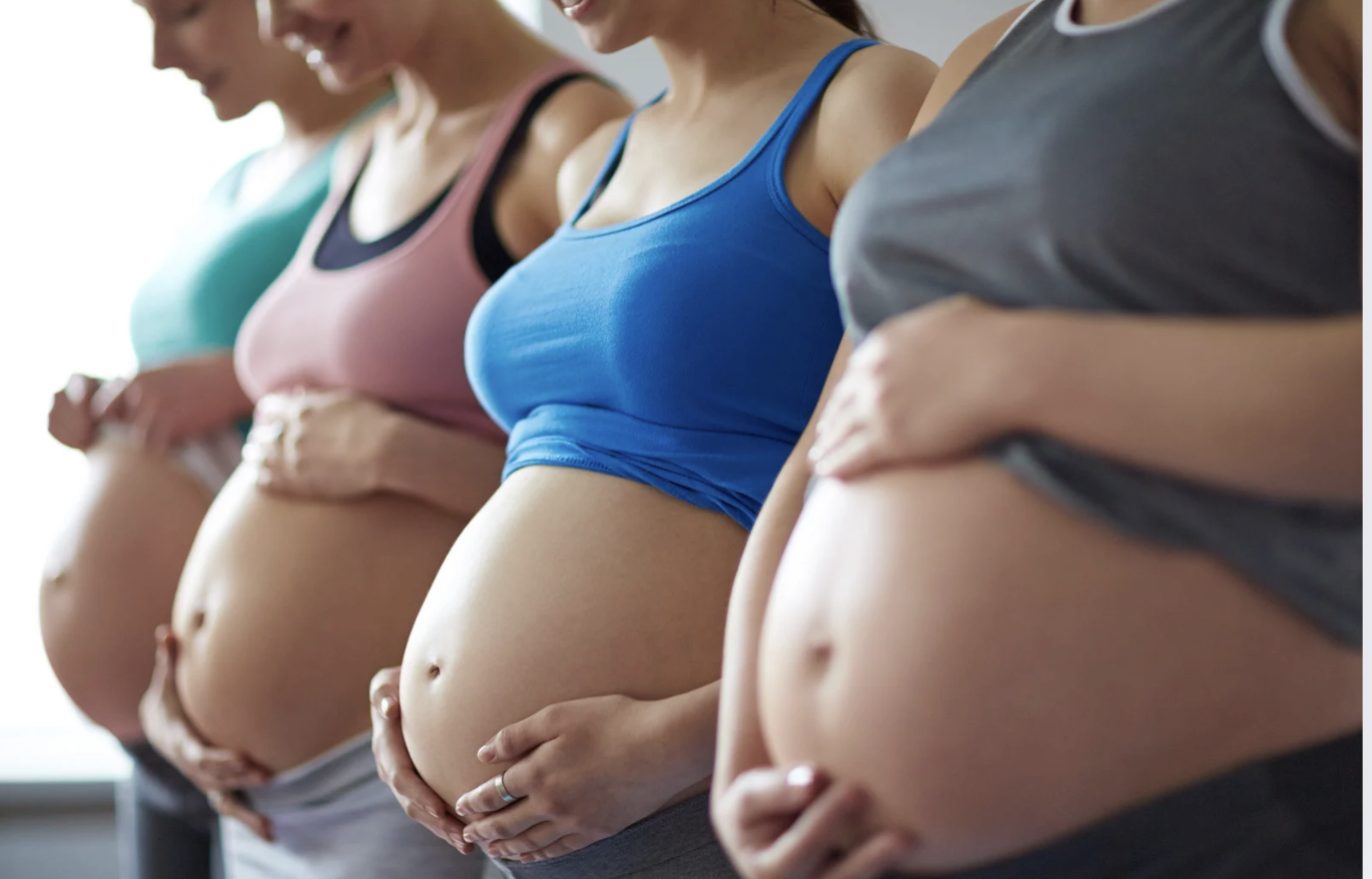 photo of several pregnant women