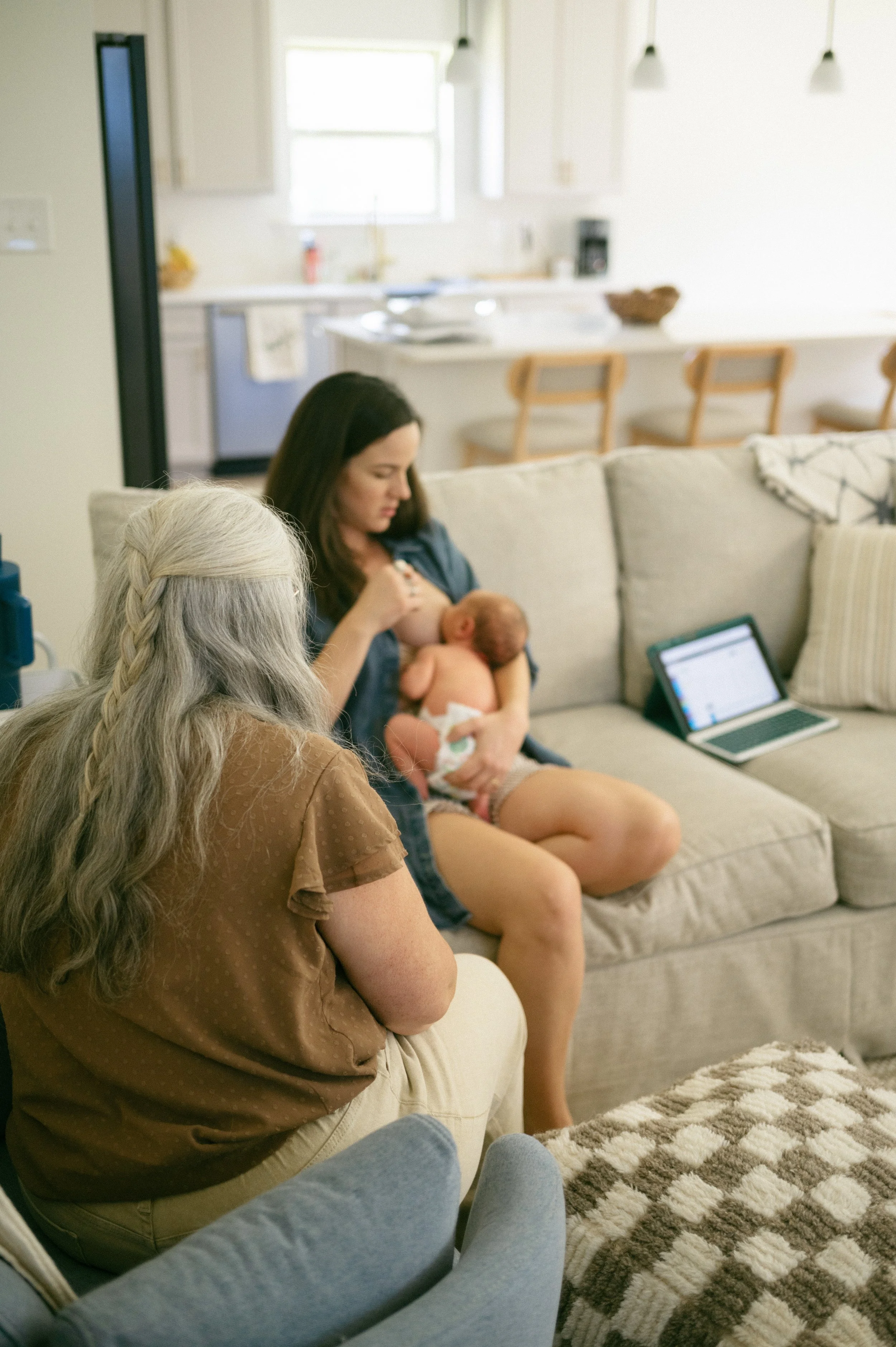 photo of mother breastfeeding