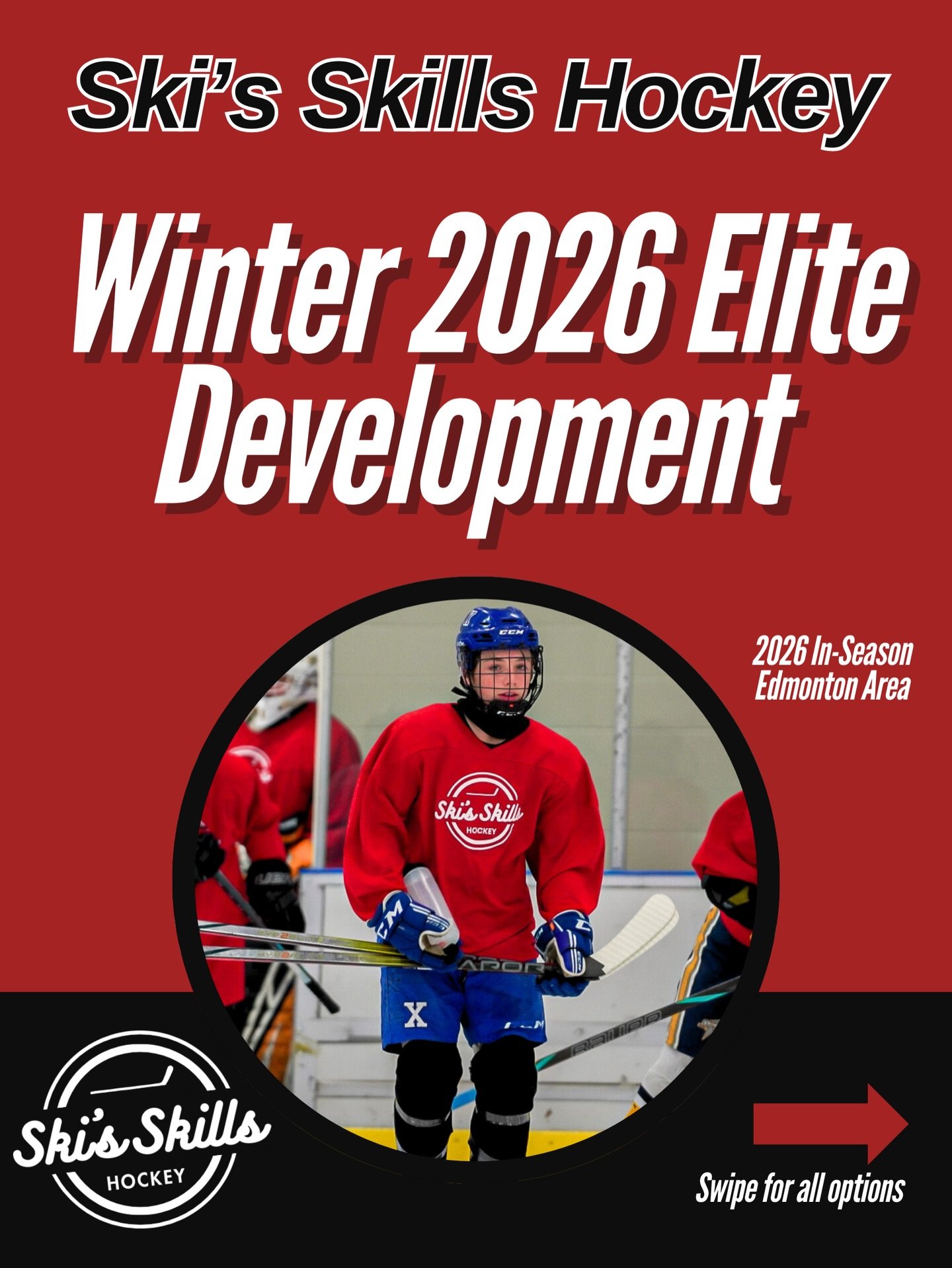 WINTER 2026 ELITE DEVELOPMENT‼️🏒
-
All development options from January to March are out now and ready for registration! Head to SKISSKILLSHOCKEY.COM (link in bio) for more info and to register. Can&rsquo;t wait to get these started! #SSH🏒 #hockeyd