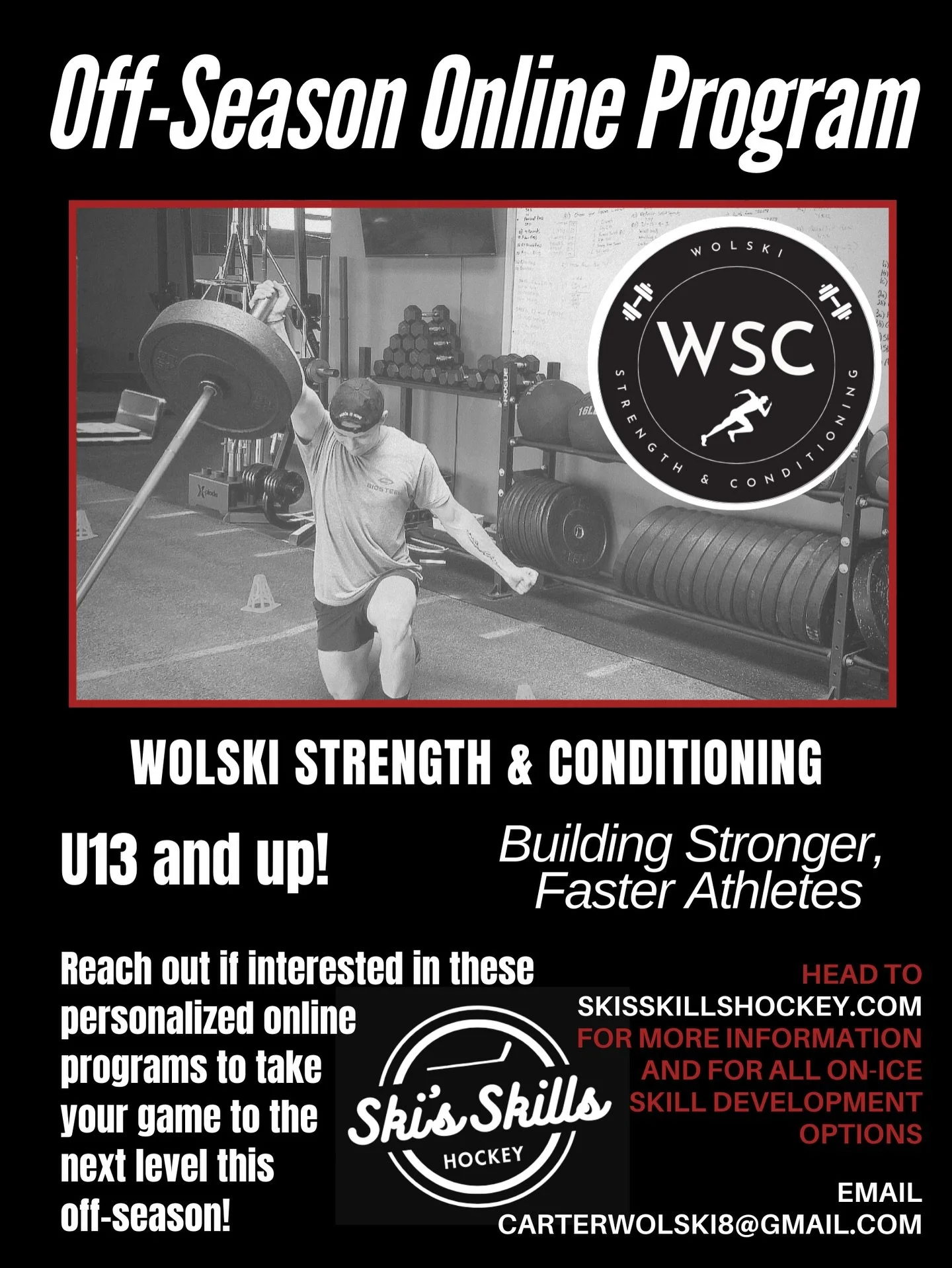 ONLINE WORKOUT PROGRAMS‼️💪
-
Looking for a personalized, effective, and flexible option for your off season training this summer? These online programs are a great option for any player serious about improving their strength, speed, power, injury re