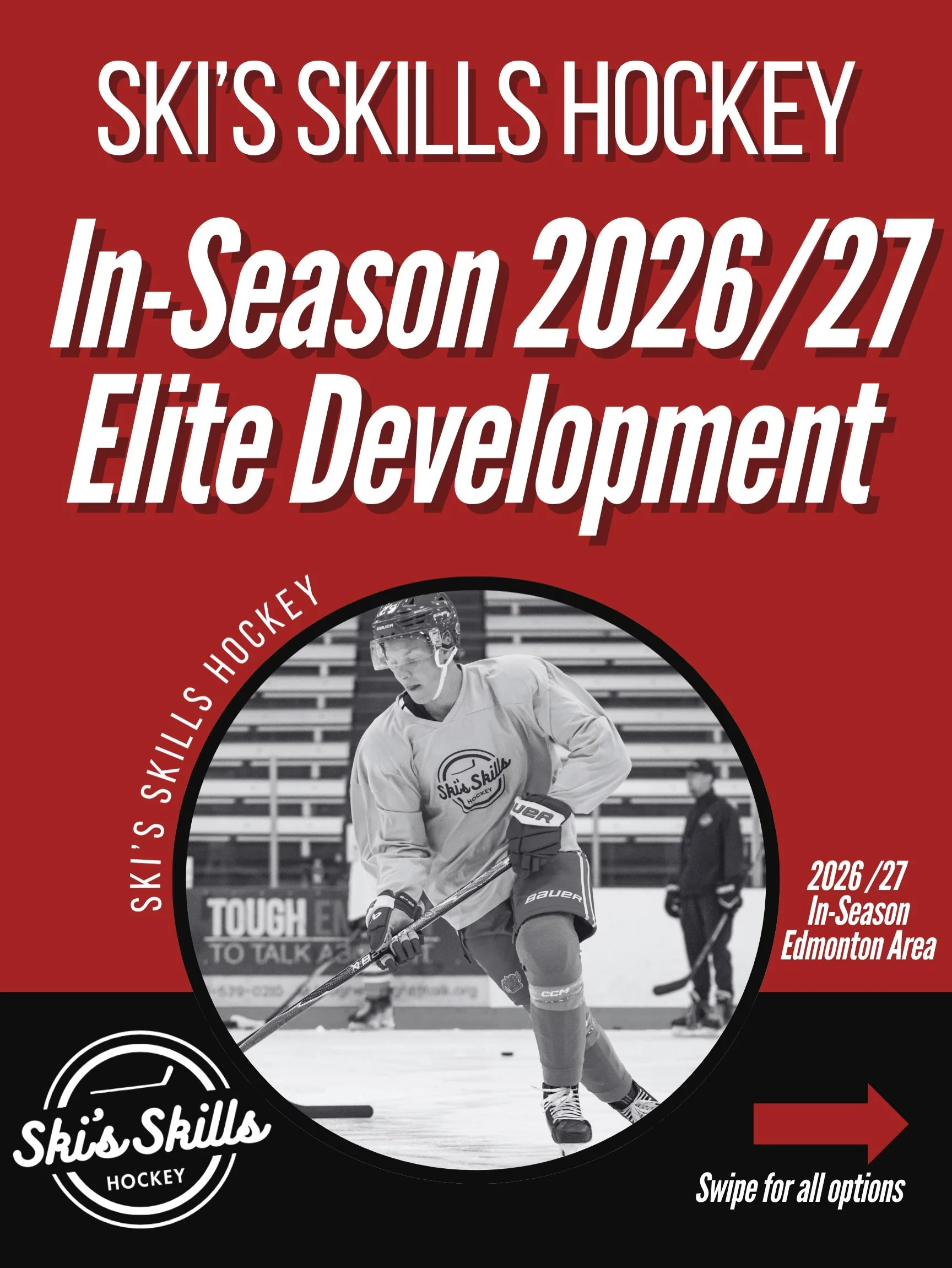 IN-SEASON DEVELOPMENT OPTIONS OUT NOW‼️🏒
-
Swipe for all options! Join us for a fun and effective year of development. Development packages are designated for elite caliber players. All details and registration is located at SKISSKILLSHOCKEY.COM (li