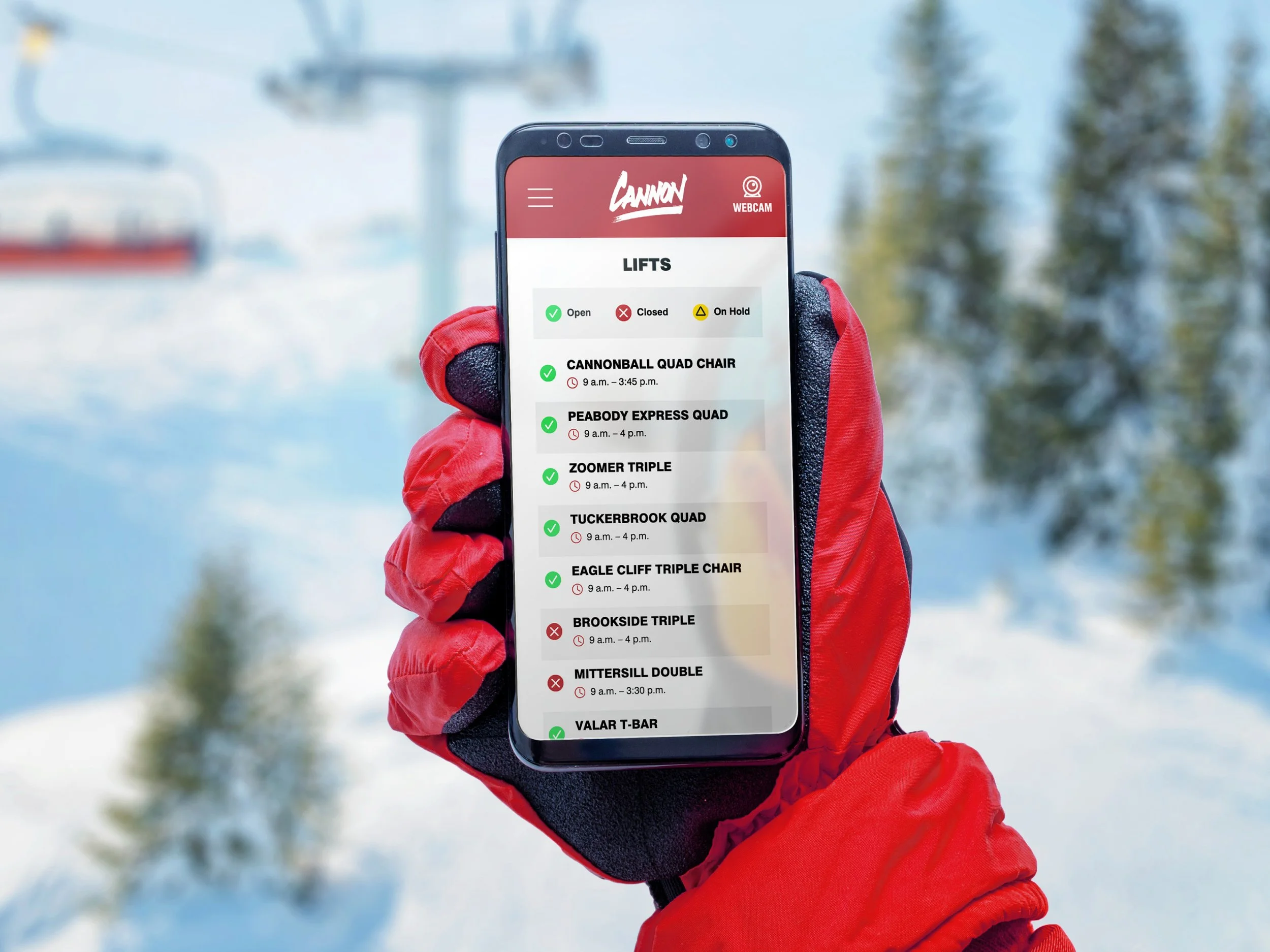 Cannon Mountain // Web Design