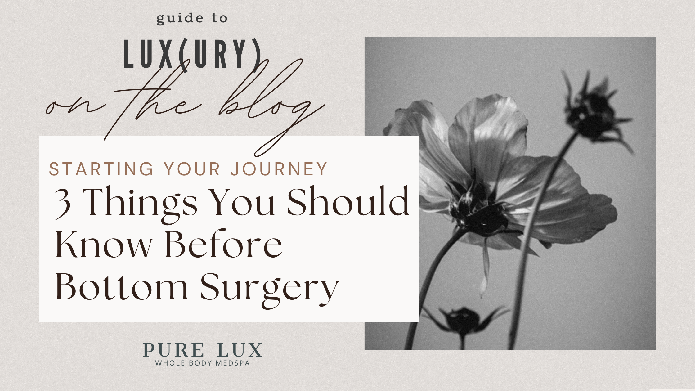 3 Things You Should Know Before Bottom Surgery