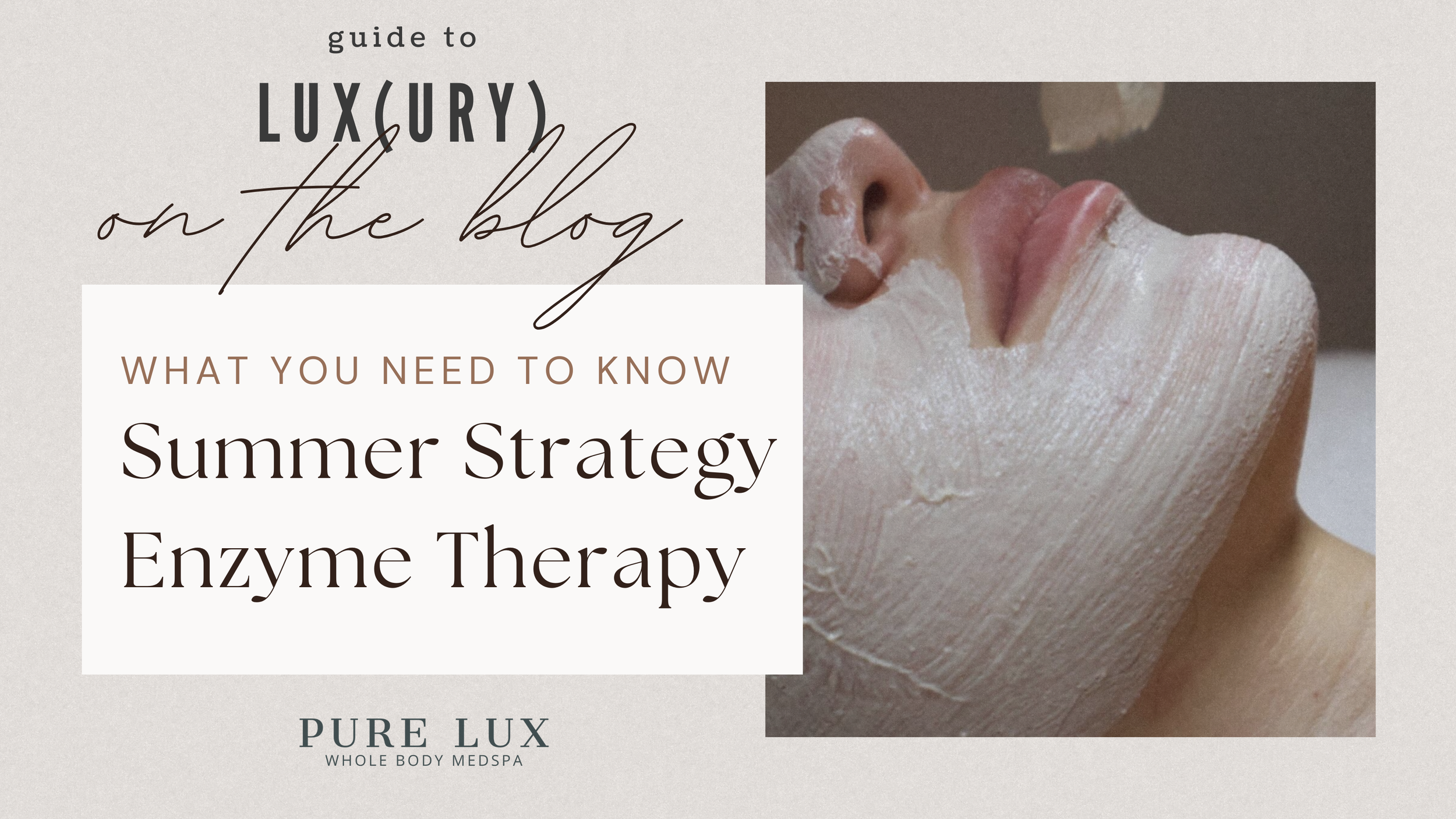 DMK Enzyme Therapy in Edina, MN: Your Skin’s Summer Strategy Starts Now