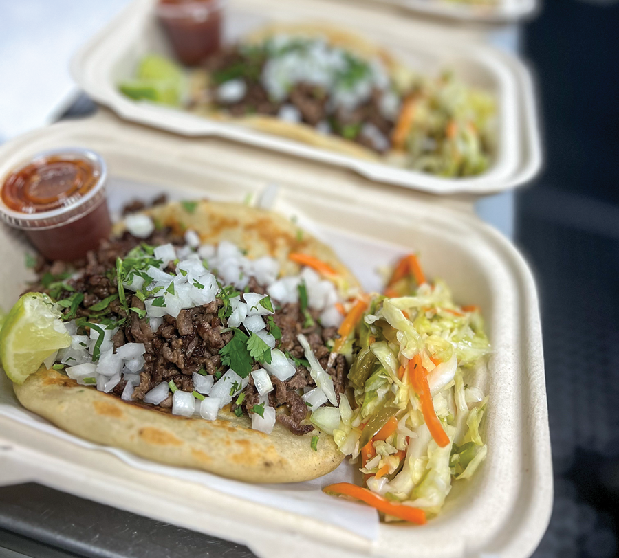 PU-TA-CO (Pupusa Taco) at Pupuseria San Miguel