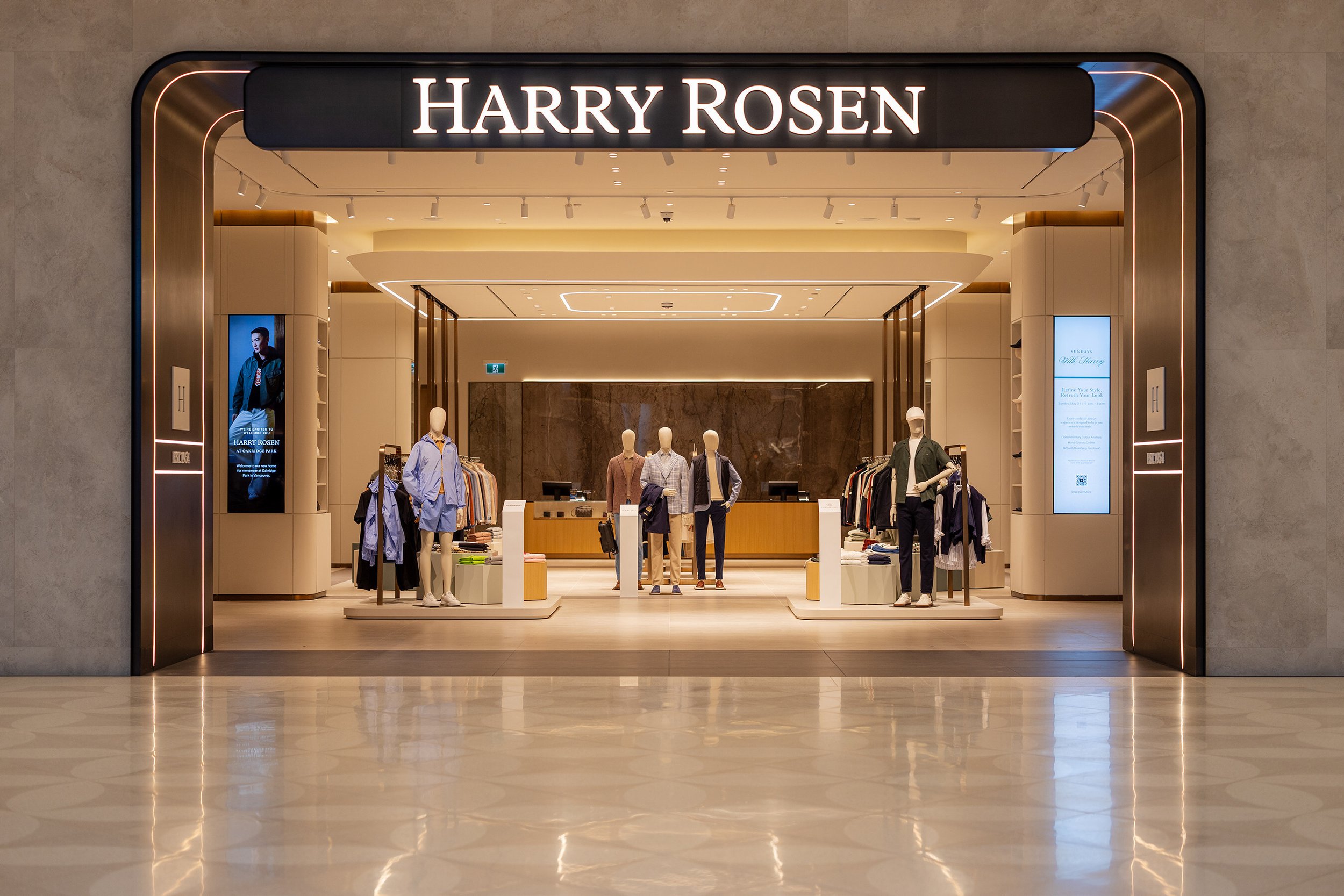 Harry Rosen Ruby Harry Rosen debuts next-generation retail concept at Oakridge Park ...
