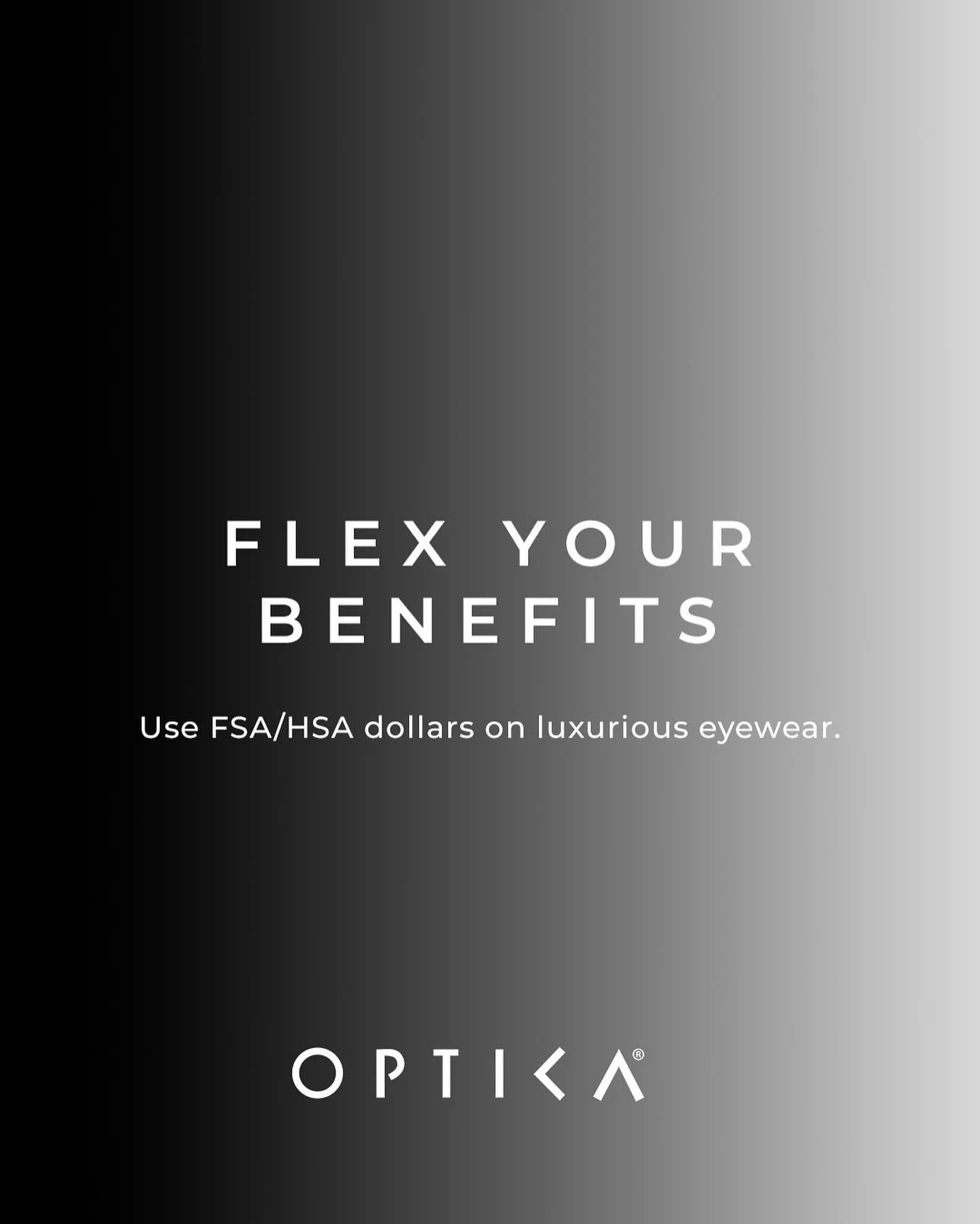 Flex your benefits and your style. The incredible team at Optica Troy will help you use your FLEX DOLLARS before you LOSE them. 

Book your appointment today at optica-troy.com
#OpticaTroy #Luxuryeyewear #customlenses