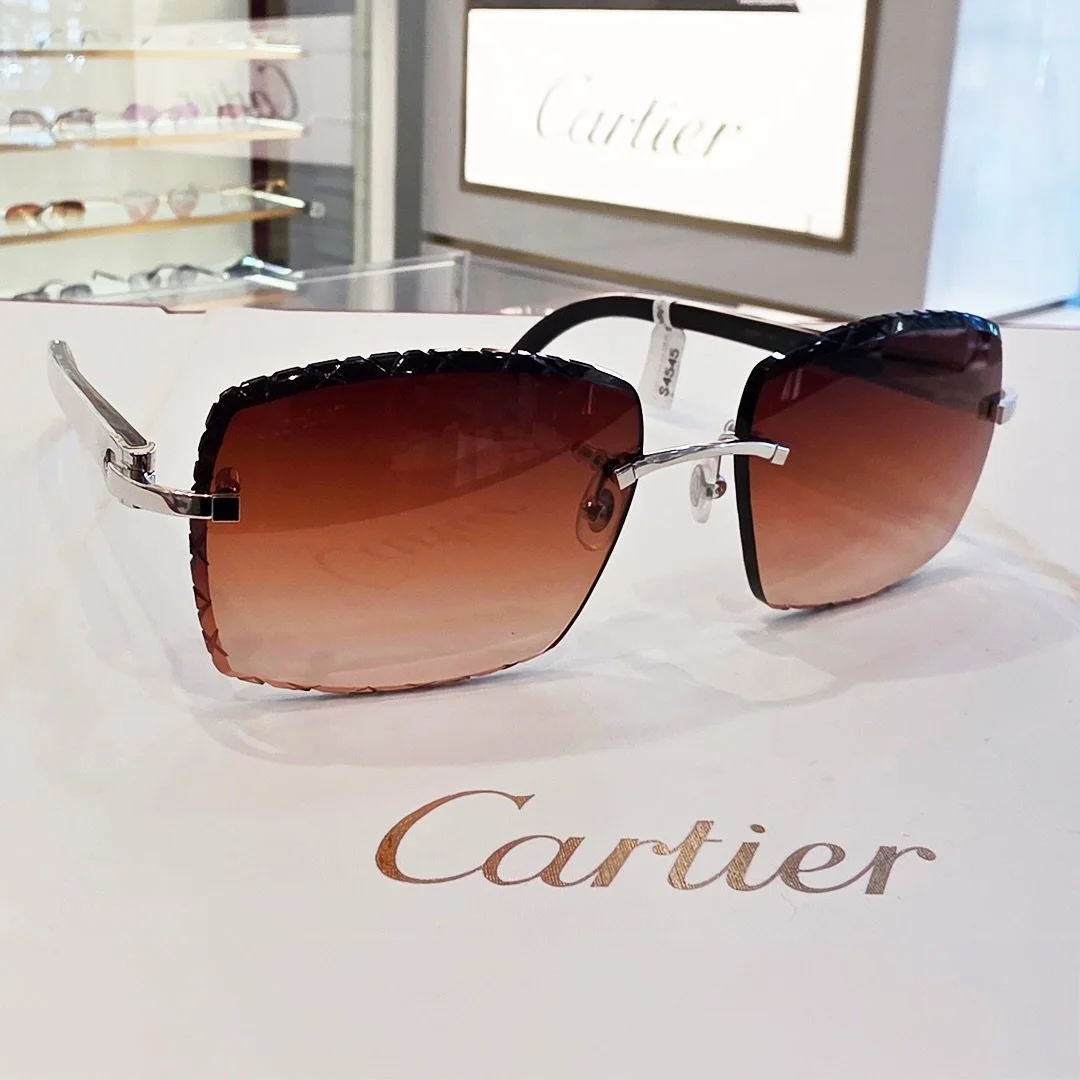 Nothing makes a statement quite like Custom Lenses. We&rsquo;ve curated a selection of custom pieces designed to be your next signature. Stop by this weekend for a private viewing of our newest arrivals.
 
#OpticaTroy #Cartier #CustomCartier #luxurye