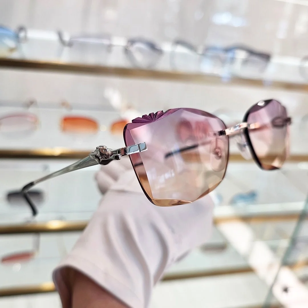 Customized by Optica Troy. 

New one-of-a-kind styles have arrived. Stop by to find your signature look.