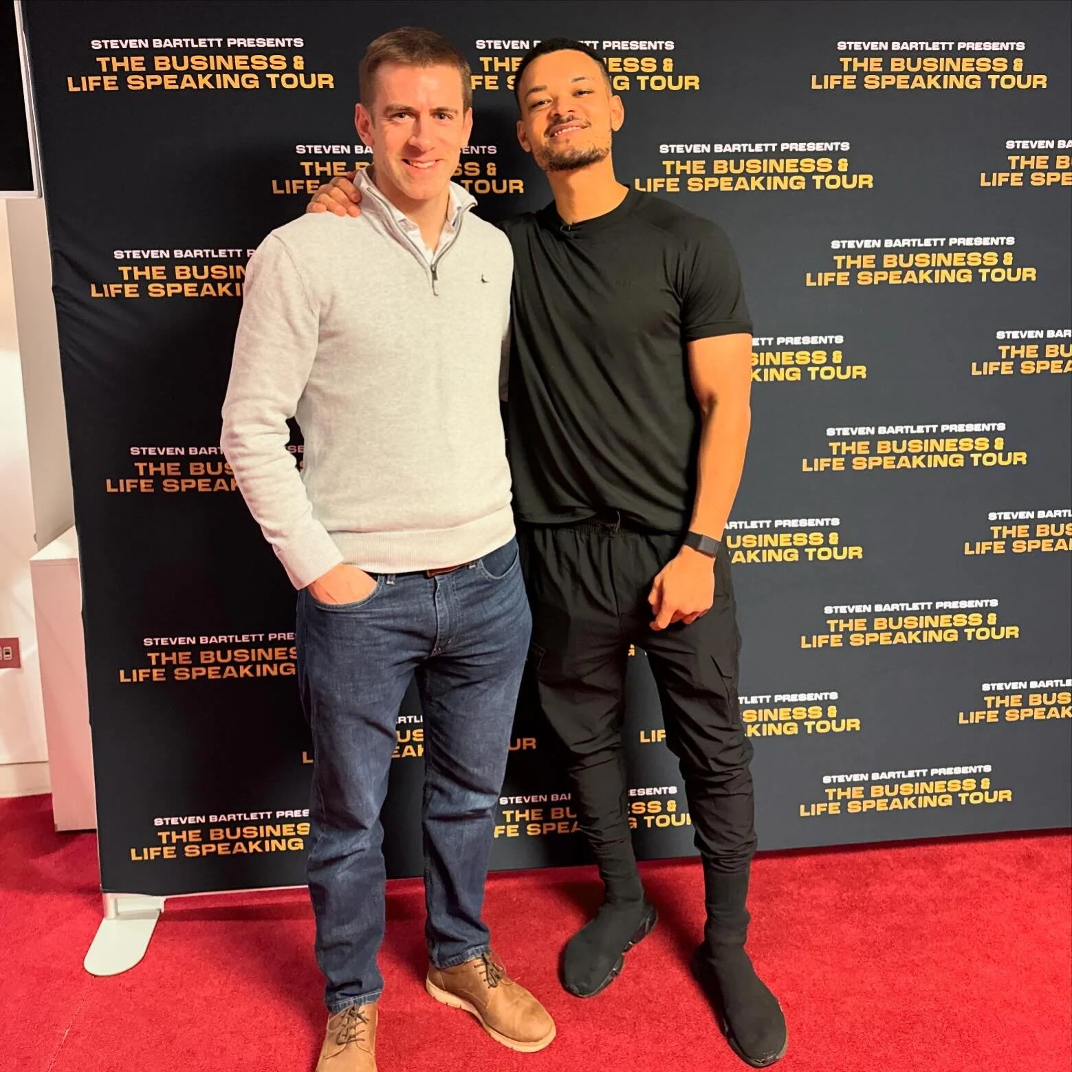 Great to meet a live dragon last night! 🐲 I went to see @steven on his #thebusinessandlifespeakingtour, Glasgow edition. 

Steven has interviewed some of the world&rsquo;s top performers, from business to sport, so really interesting to hear his tak