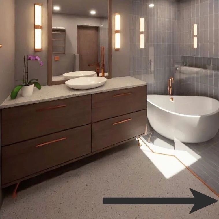 Playa Del Rey Renovation 
[Final product finishes will differ from rendering.]
.
.
.
#construction #architecture #Render #losangeles #bathroomsofinstagram #bathroomdesign #lifestyle #cool #letsgosomewhere #ourplanetdaily #homes #lacontractor #lareale