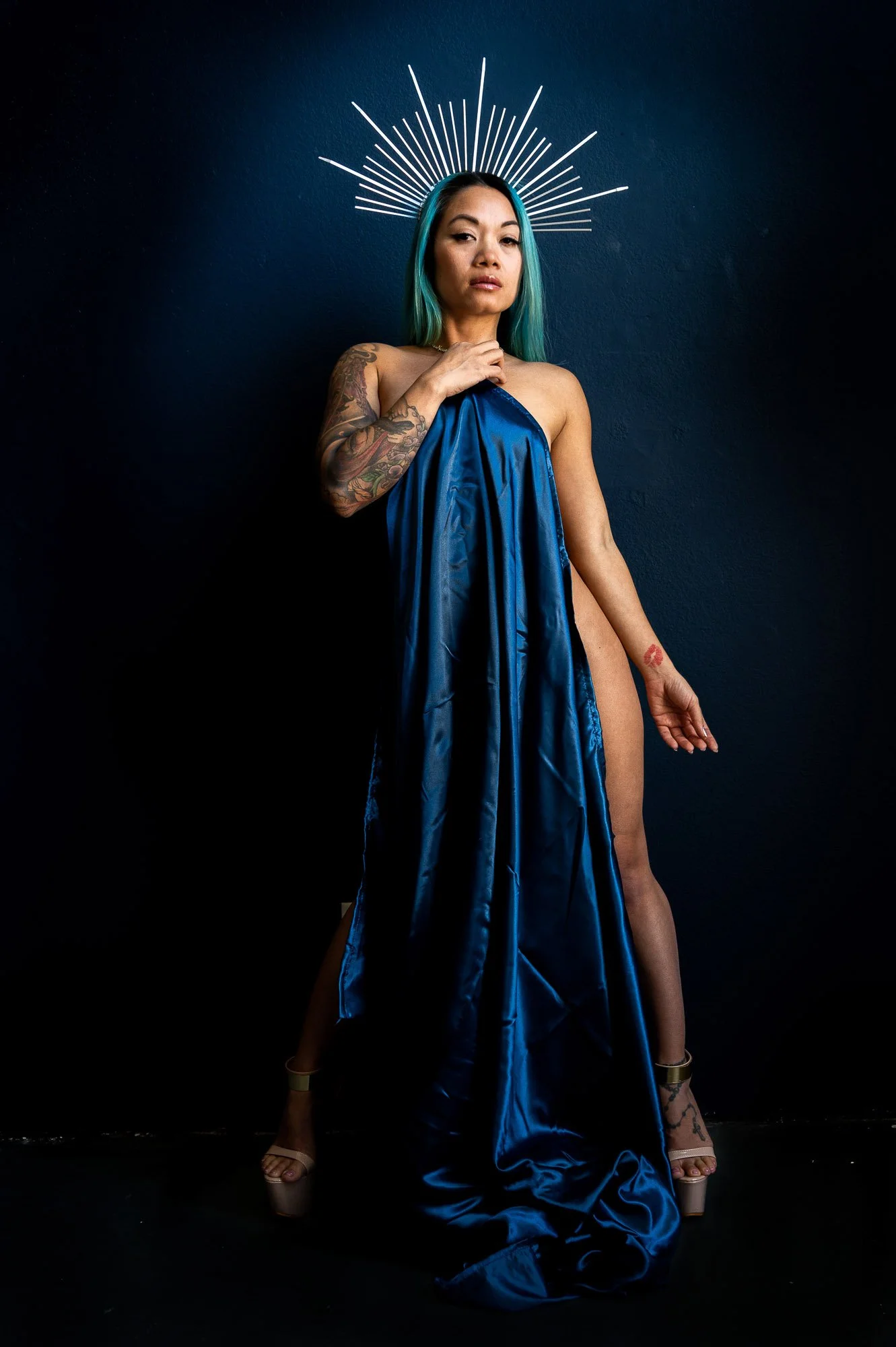 Bridal boudoir photography in Los Angeles by Black Kat Studios — an intimate, private session celebrating a bride before her wedding day.