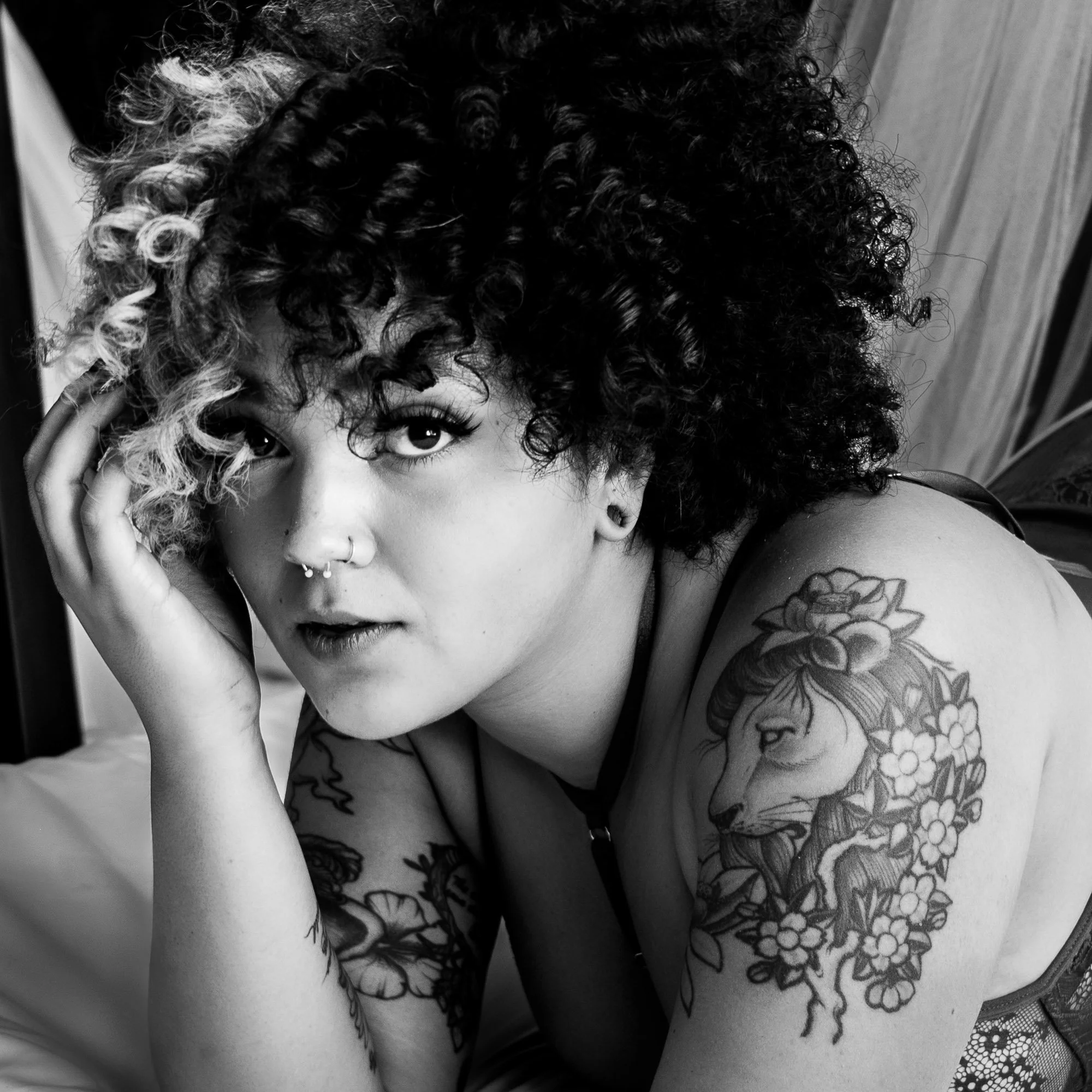 Ty boudoir session Los Angeles