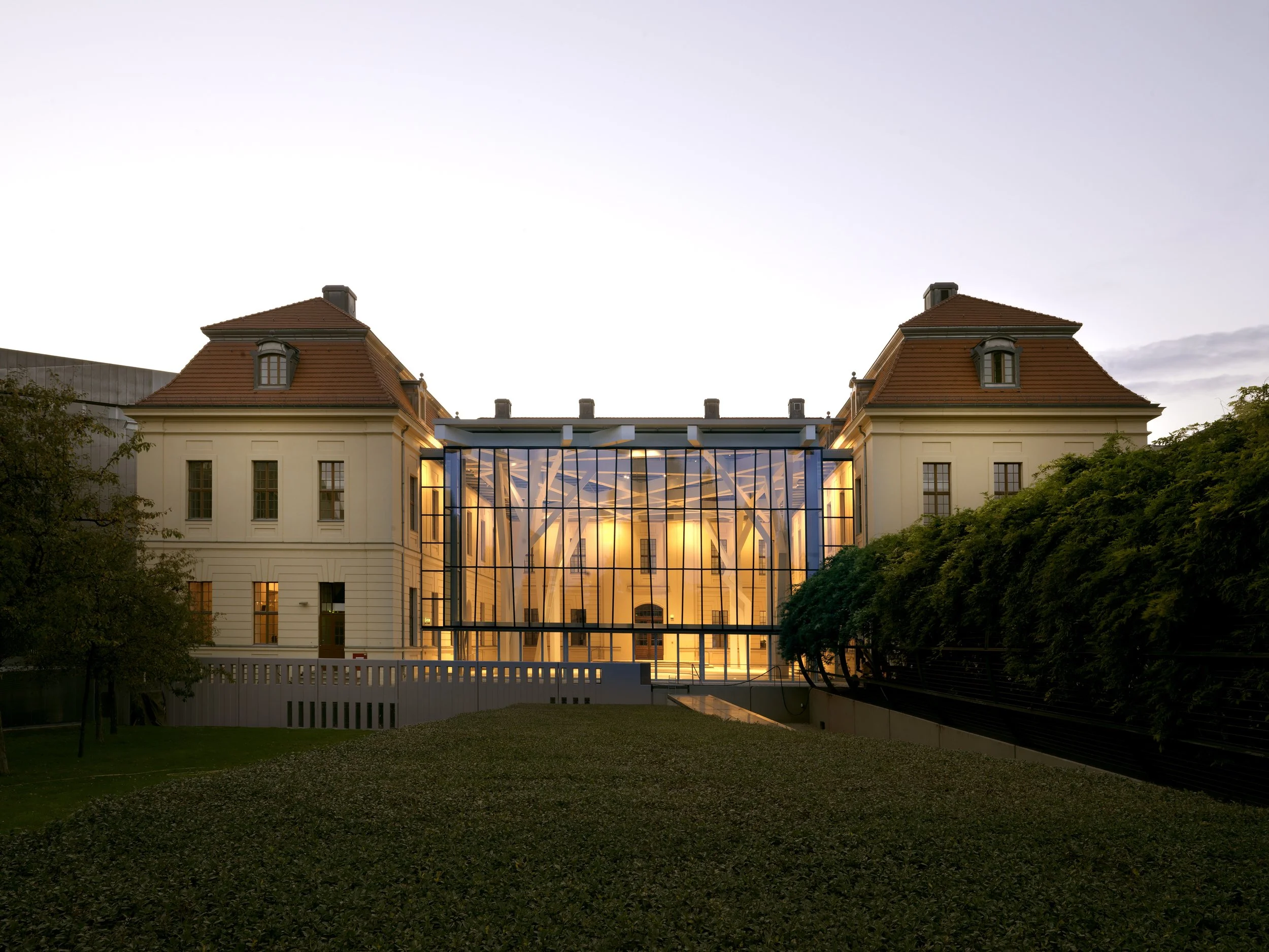 Glashof im Jüdisches Museum Berlin