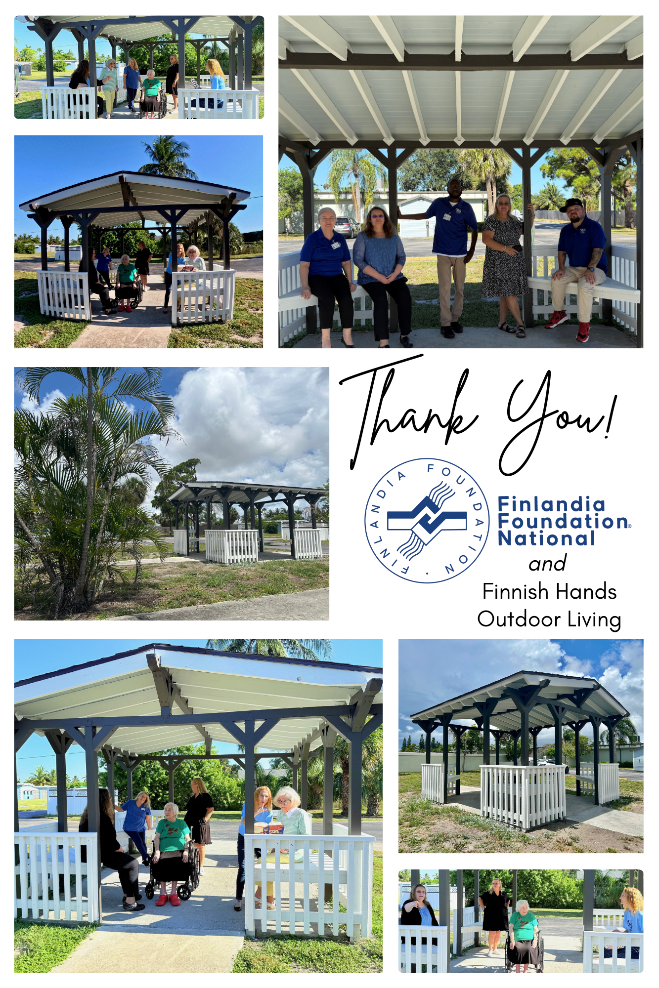 Finnish-American Village Extends Heartfelt Thanks to Foundation for Gazebo Restoration