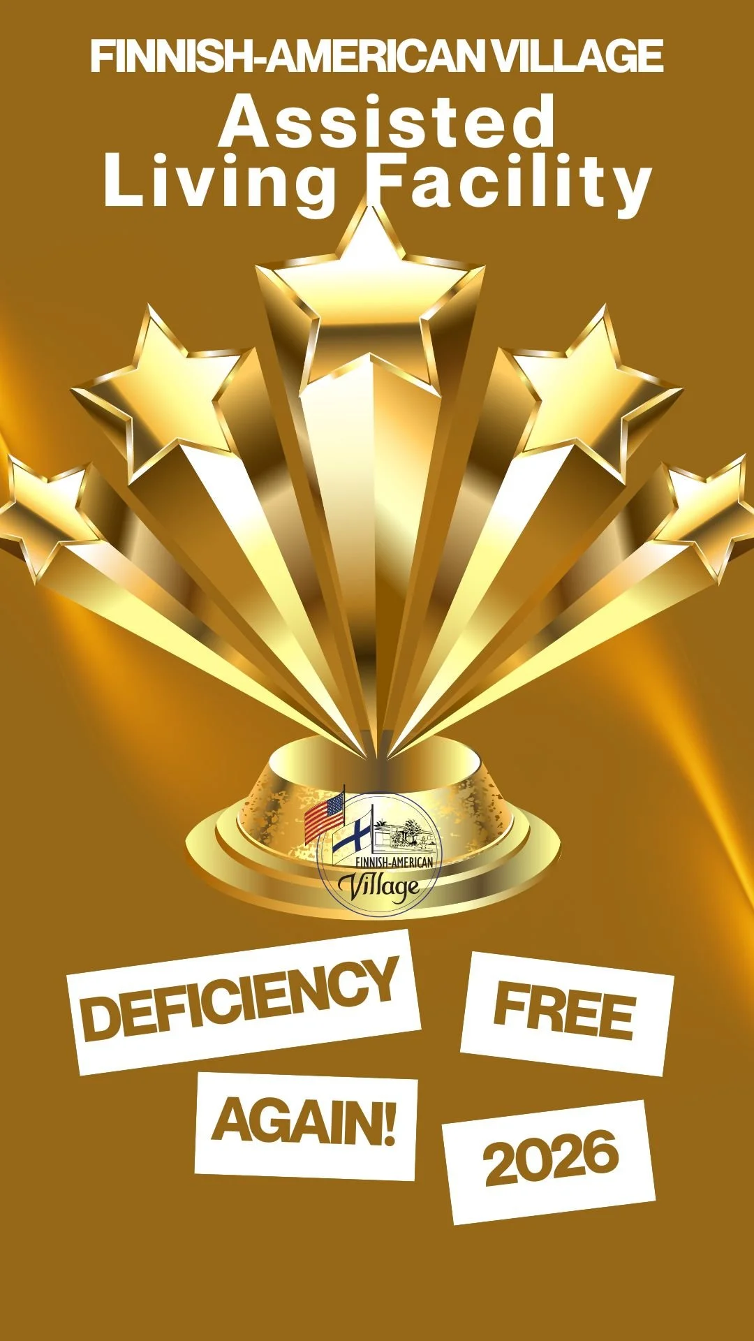 Finnish-American Village Achieves Deficiency-Free Survey for Assisted Living Again in 2026