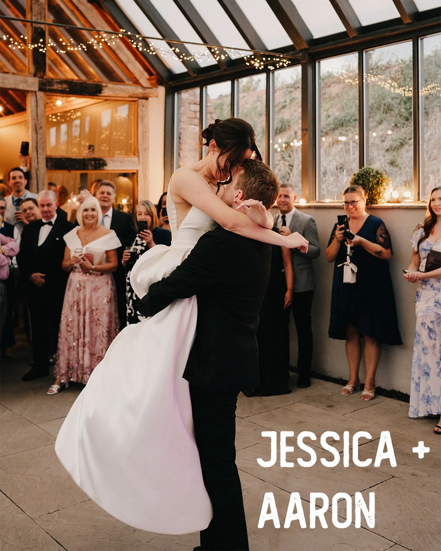 Sneak peeks are in from Saturday with Jessica + Aaron. I&rsquo;ve just about recovered 😂

Venue: @616venue 
Videography: @ravenandwolf_films 
Planning: @hollie.b.events 
Band: @savethedateband 
Couple: @jessica.claire8 @aaron_marklew 

#nottinghamwe