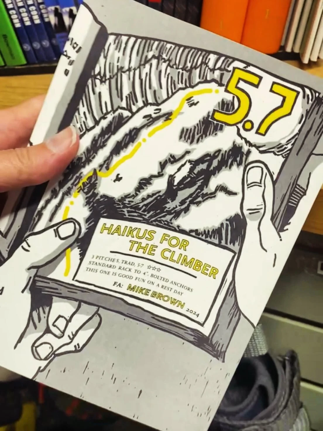 ✨ &ldquo;5.7 | Haikus for the Climber&rdquo; has been selected as a finalist for the @banffmountainfestival! ✨ 

&ldquo;5.7&rdquo; is a pocket-sized book packed with poetry that captures the essence of climbing in just a few lines. 🧗&zwj;♂️📖 Grab y
