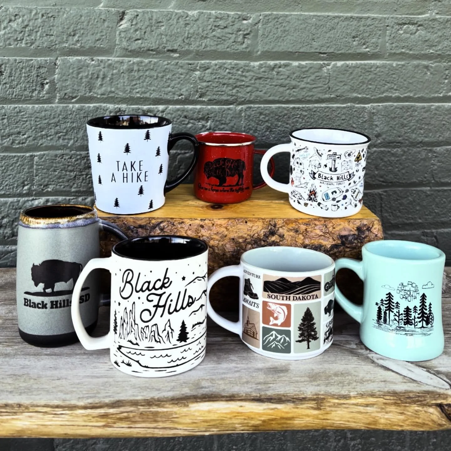 New mugs are here and they&rsquo;re filled to the brim with Black Hills vibes ☕️🌲

Swing by the shop to grab one to gift to a friend, one for the cabin, one for the camper, and one (or two) for yourself. 

#blackhills #coffee #granitesports
