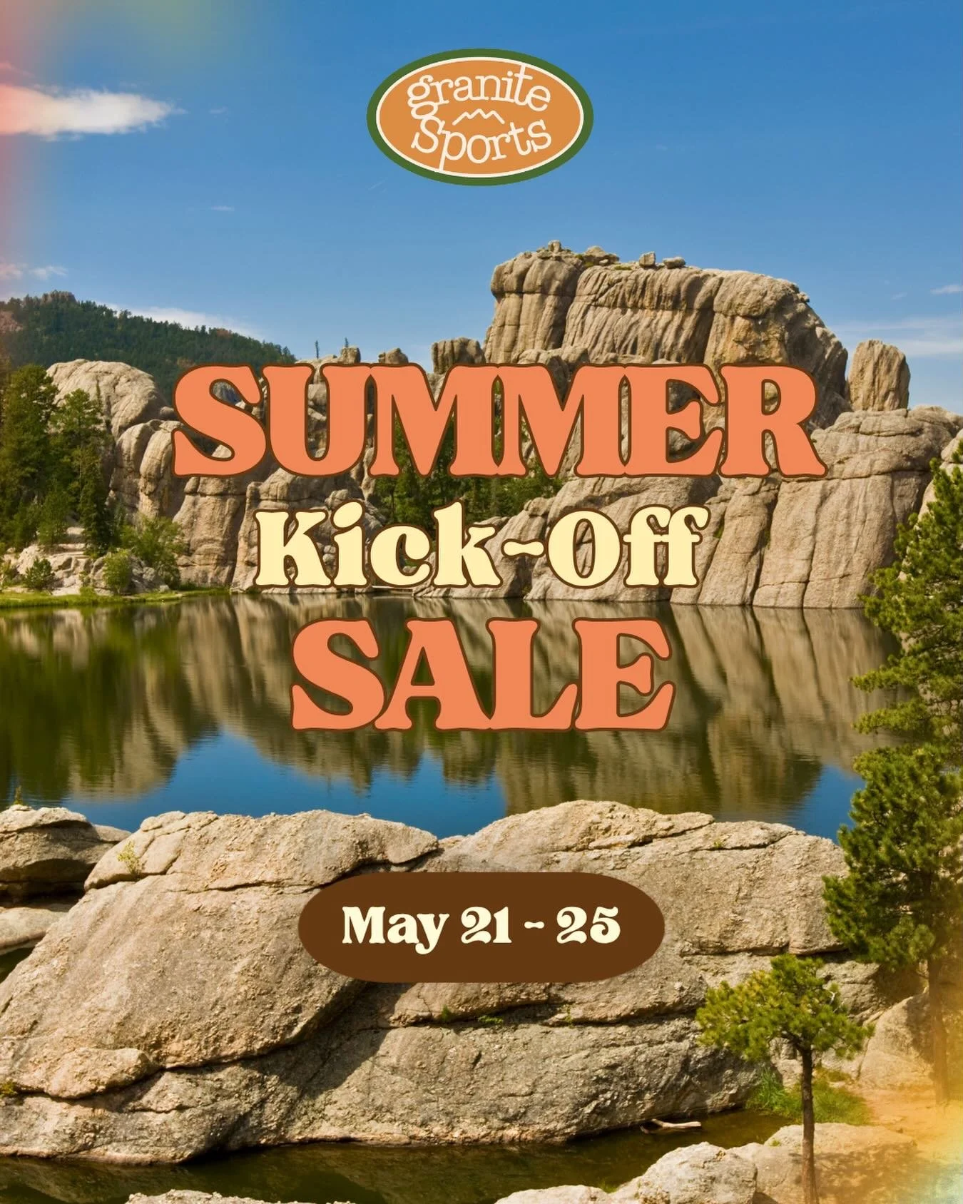 Your Black Hills Summer starts here and now!

From every campfire breakfast to every granite peak sunset, we&rsquo;re so excited for those Black Hills Summer days! Let&rsquo;s kick them off with&hellip;

&hellip;an EXTRA 10% OFF already-reduced price