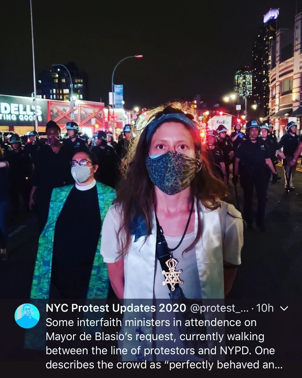 Interfaith Ministers in BLM Protests