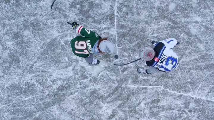 Kids out on the pond. Doesn&rsquo;t get much better. 
Growing up in Minnesota this is a typical scene on a snowy winter day. Friends playing hockey together, getting fresh air, competing and having fun. 

Directed by Chris Barriere 
Produced by @oaka