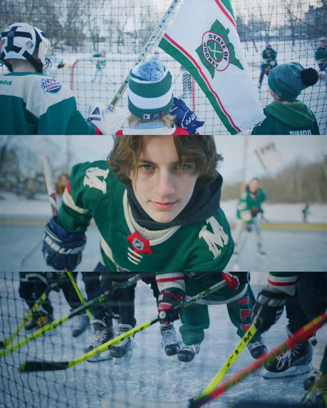 Posting something Green for St Patty's Day.
Minnesota Wild Pond Hockey Shoot. 

Director/Producer: Chad Gilmore
Editor/Producer: Ryan Gause
DP: Marko Zitzer
Assistant: Thomas Sellwood
Special thanks to all of the Mahtomedi players and families for co