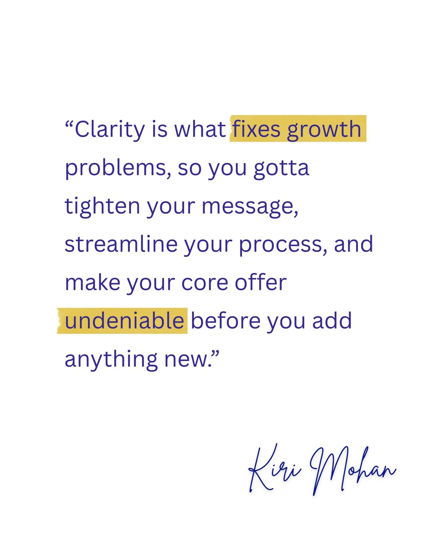 If your freelance business feels complicated, messy, or stuck despite all your efforts to grow, the problem isn&rsquo;t that you&rsquo;re not doing enough.

It&rsquo;s that you&rsquo;re doing too much.

In this week&rsquo;s Freelance Tip of the Week,