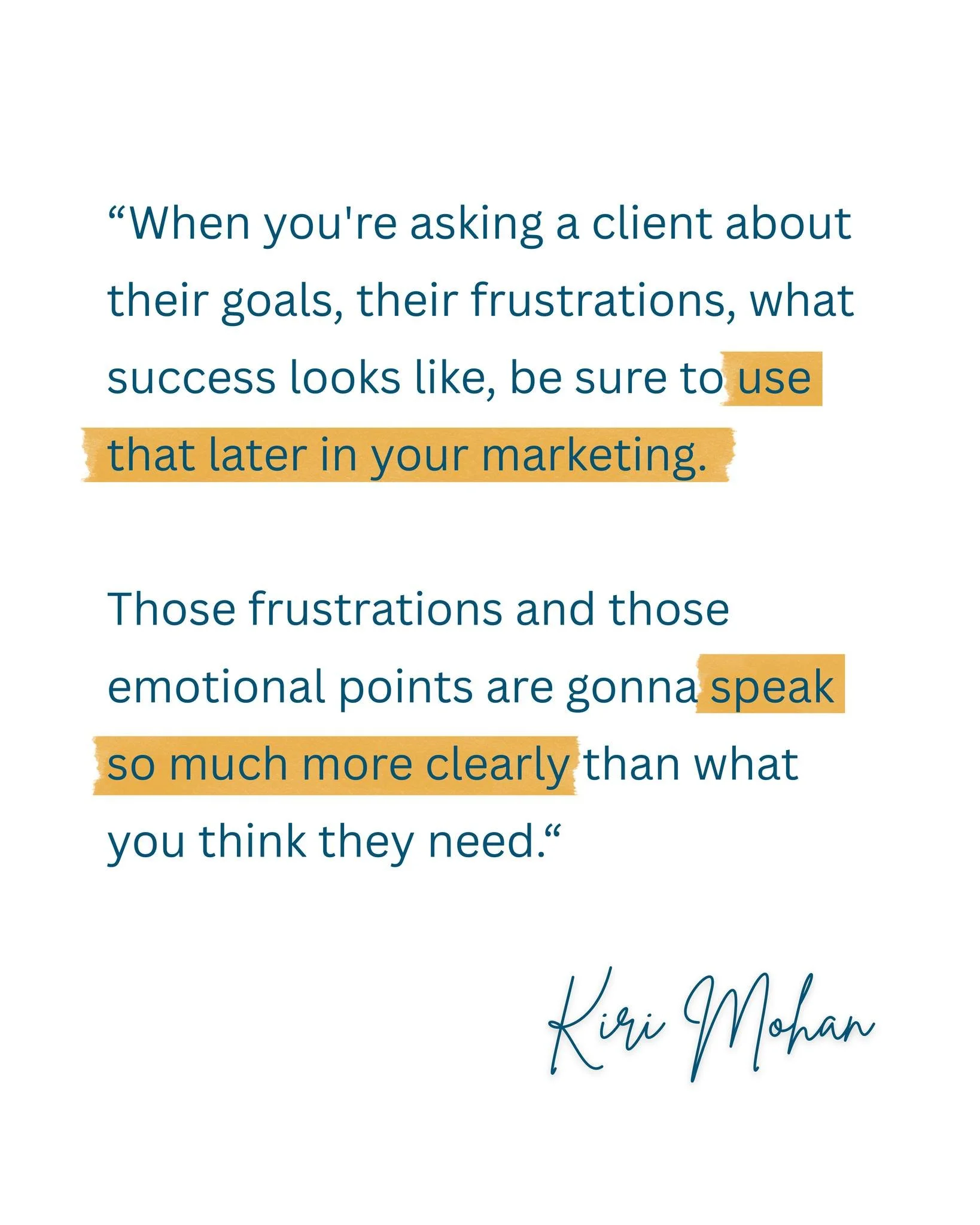 What if every discovery call you've ever had, even the ones that didn't convert, was actually a goldmine for landing your next client?

In this week's Freelance Tip of the Week, I'm showing you how to turn client conversations into powerful marketing