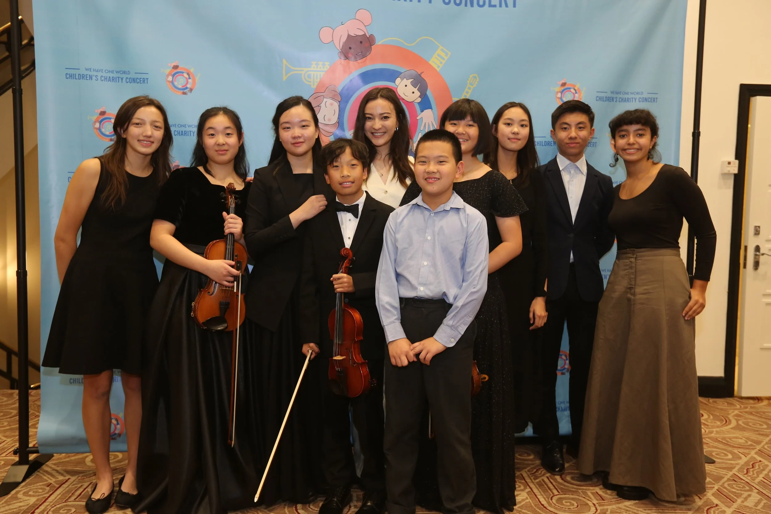 Award ceremony for participants in London